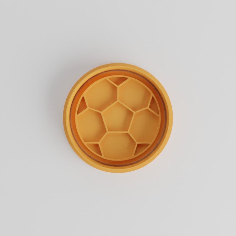 Football Shape Cutter and Stamp Set, Perfect for Cookies and Fondant, Includes 6 Pieces in S/M/L Sizes