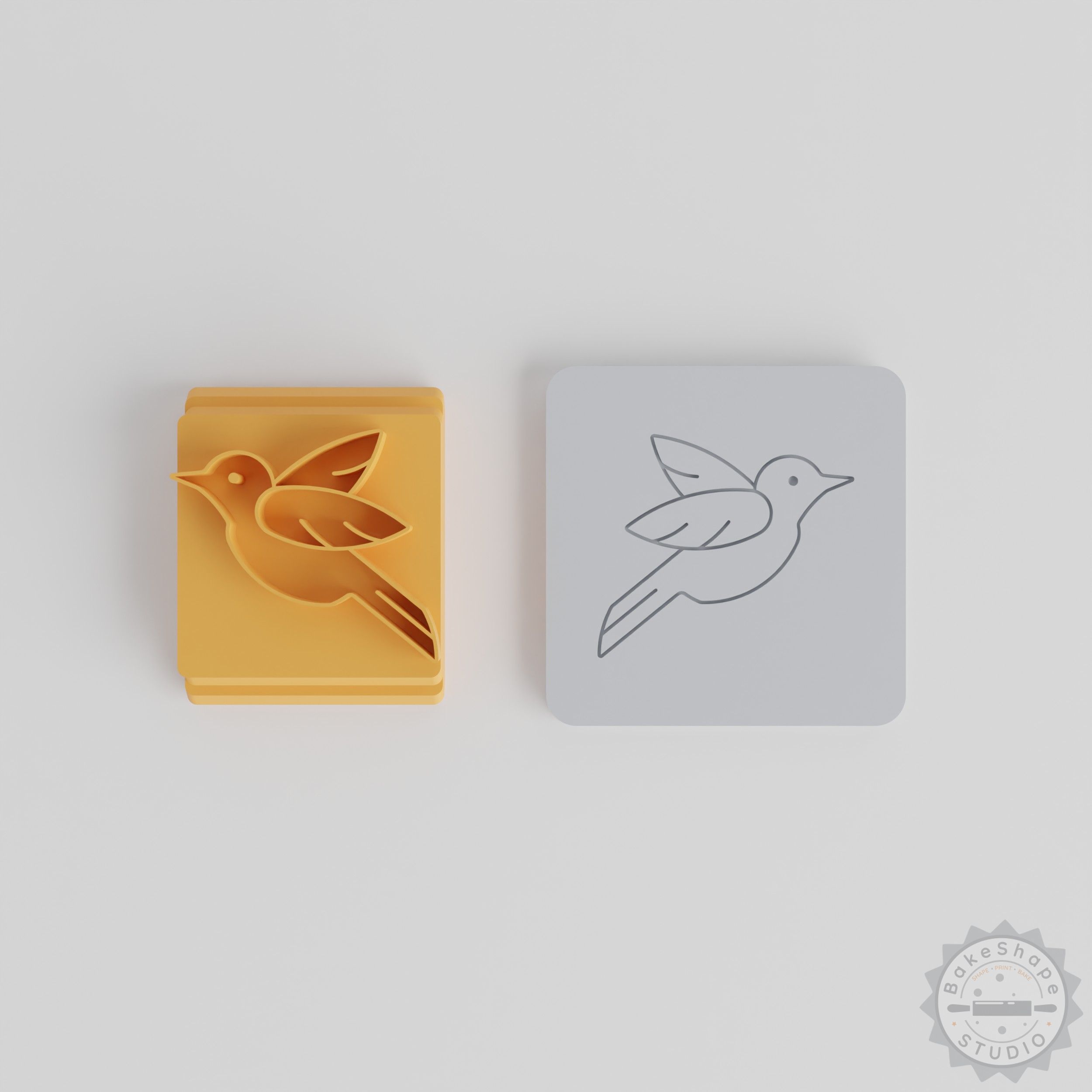 Bluebird Clay and Fondant Stamp Tile Set, 5 Unique Motif Sizes, Perfect for Cookies, Fondant, Soft Materials