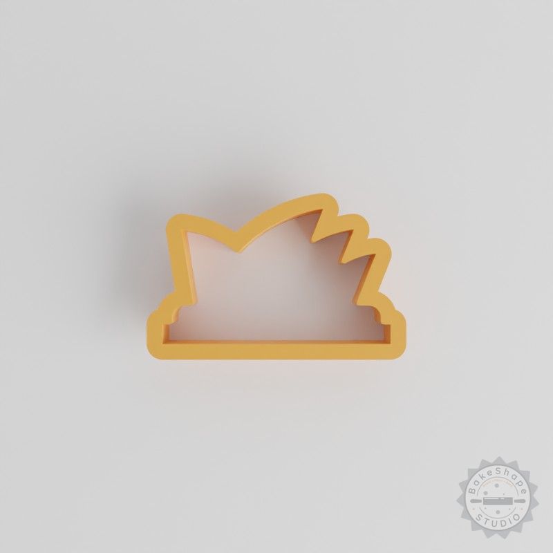 Sydney Opera House Shape Cutter, 18-Piece Set, Sizes 0.75"-5.00", Perfect for Cookies, Fondant, Clay, Iconic Landmark Design