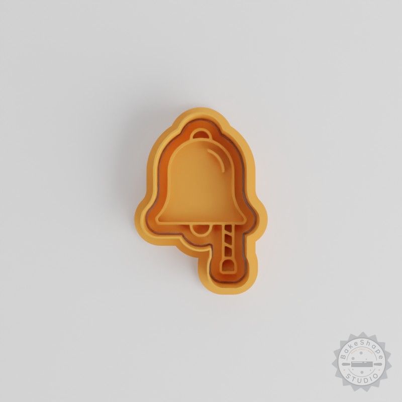 Ship Bell Cutter & Stamp Set, Nautical Cookie & Fondant Tool, 6-Piece Collection