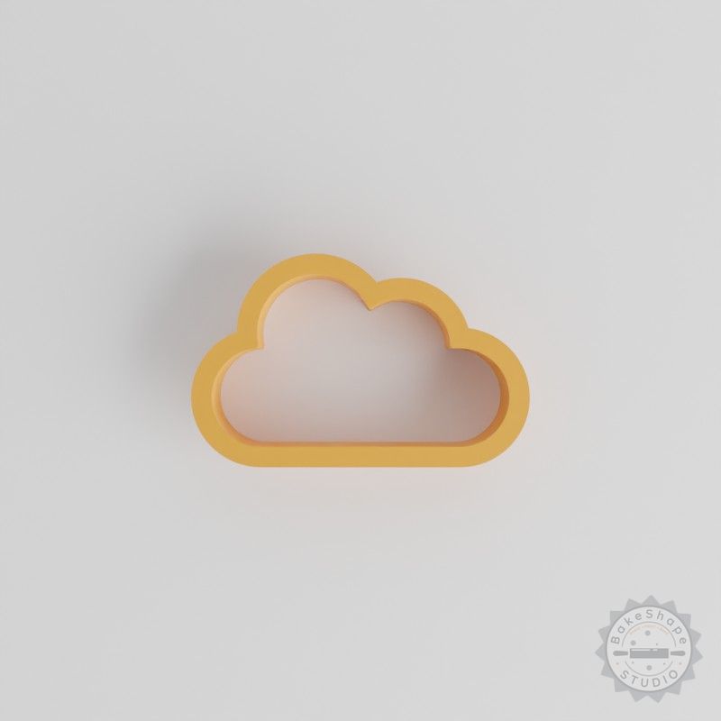 18-Piece Cloud Shape Cutter Set for Cookies, Fondant, Clay - 0.75" to 5.00" Sizes