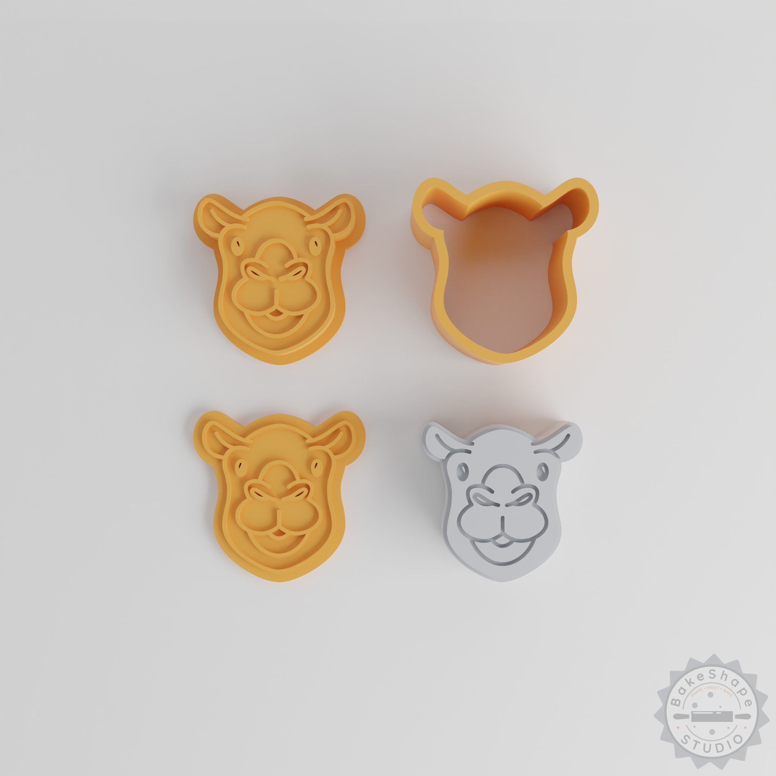 Camel Bath Bomb Mold Set, 4 Sizes, 12-Piece Animal Design, Humpback Oasis Decoration