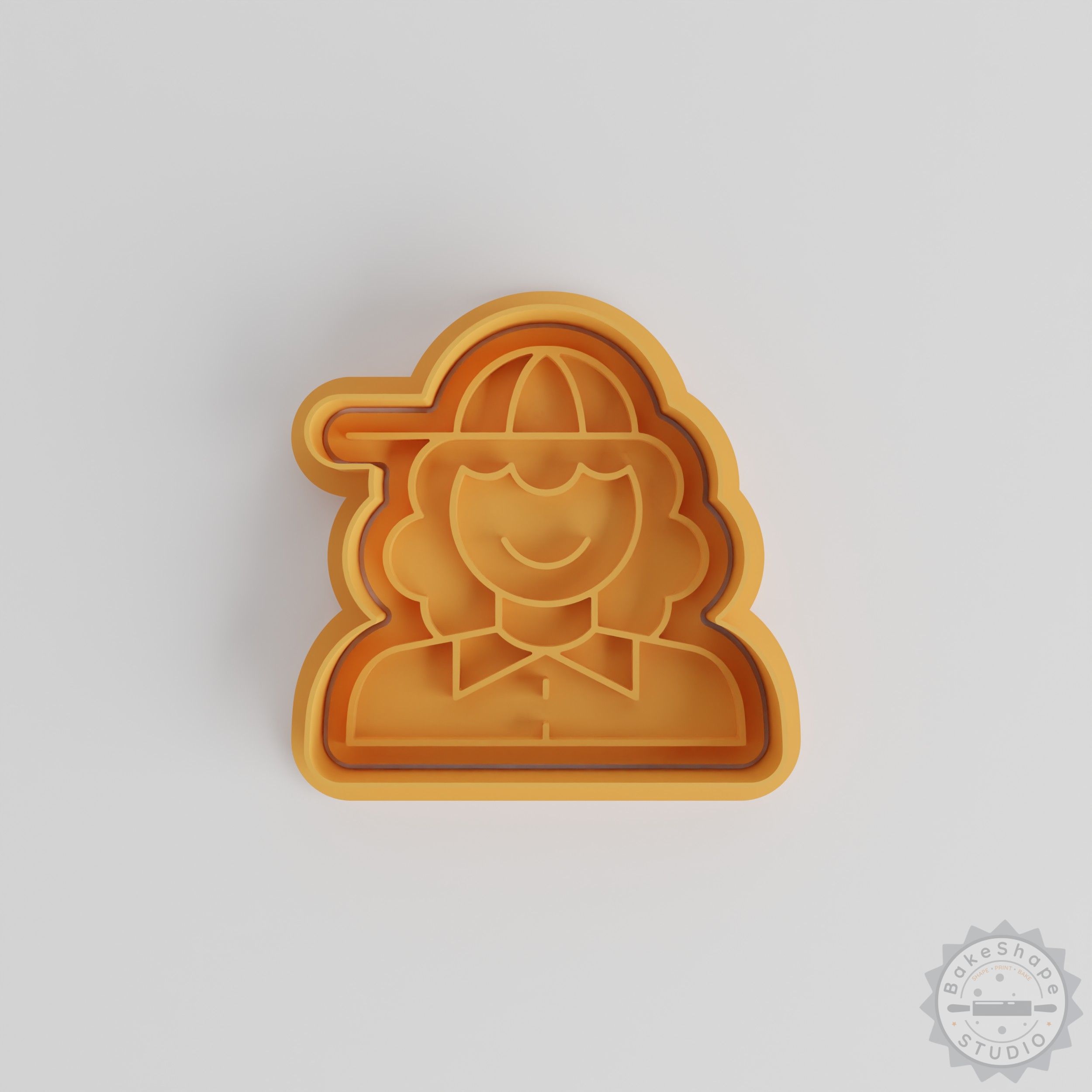 Kid Themed Cookie Cutter & Stamp Set, 6-Piece, 3 Sizes, Perfect for Cookies and Fondant