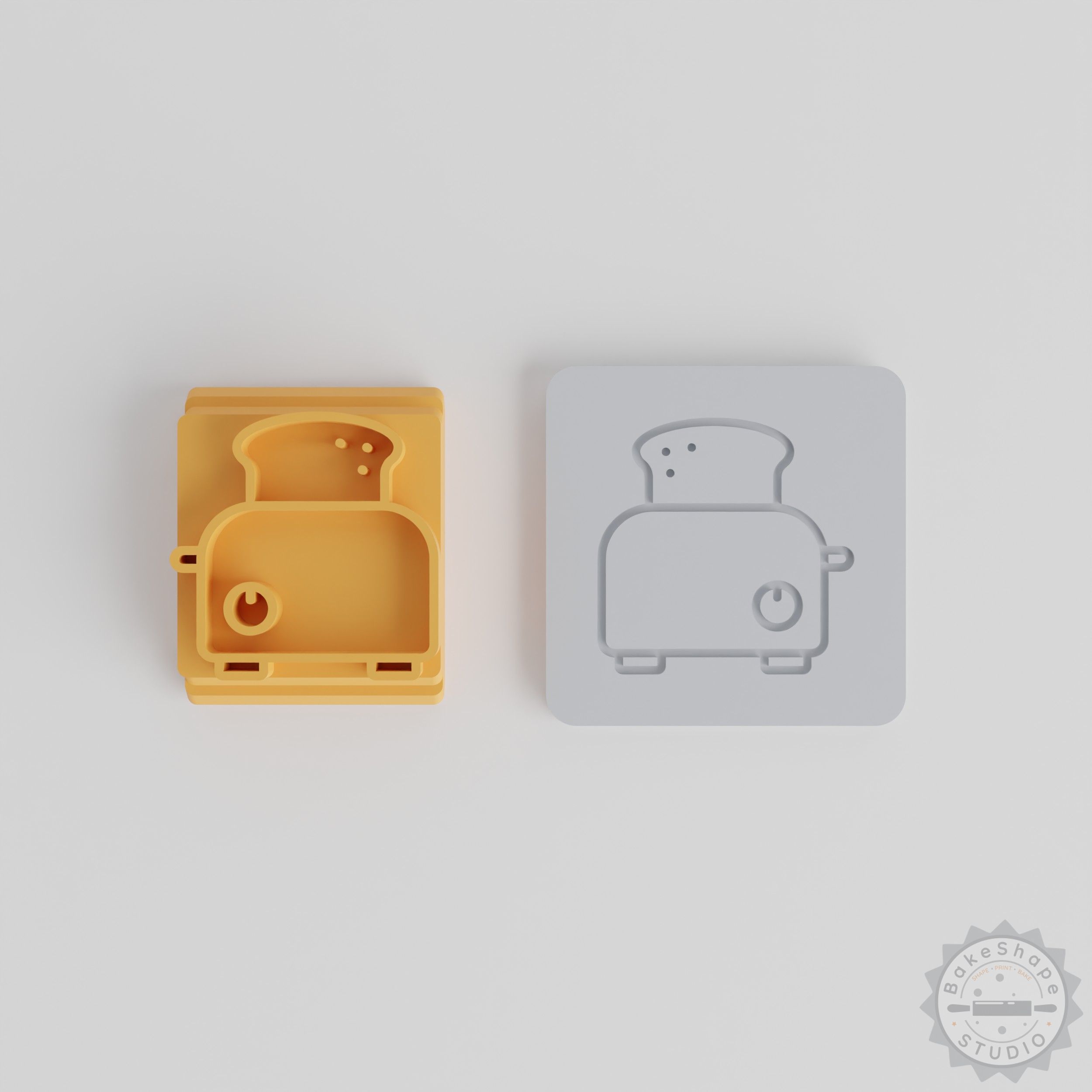 5-Piece Clay & Cookie Stamp Tile Set, Multiple Motif Sizes, Baking & Craft Tool Collection