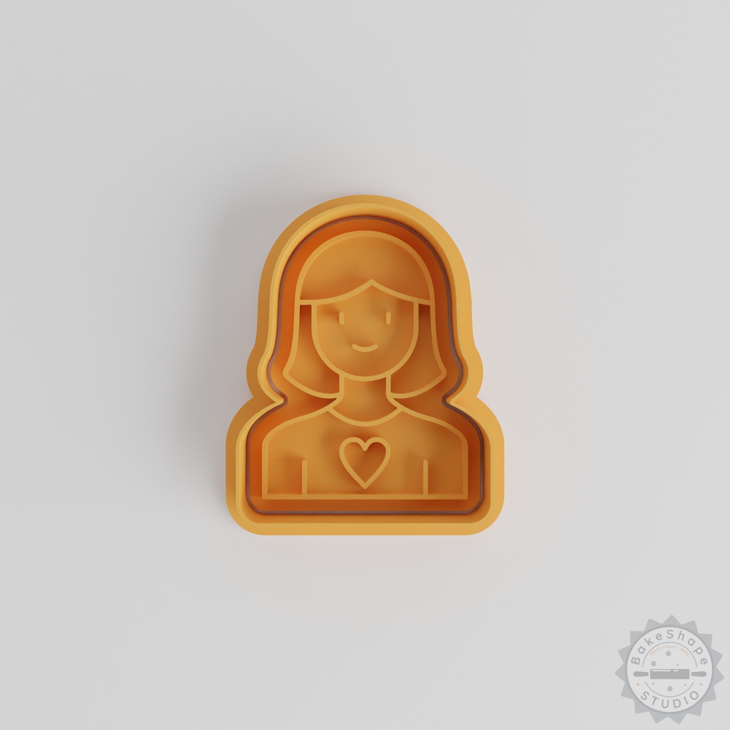 Mom Cookie Cutters, Fondant Stamp Set, 6-Piece, 3 Sizes, Perfect for Baking and Decorating
