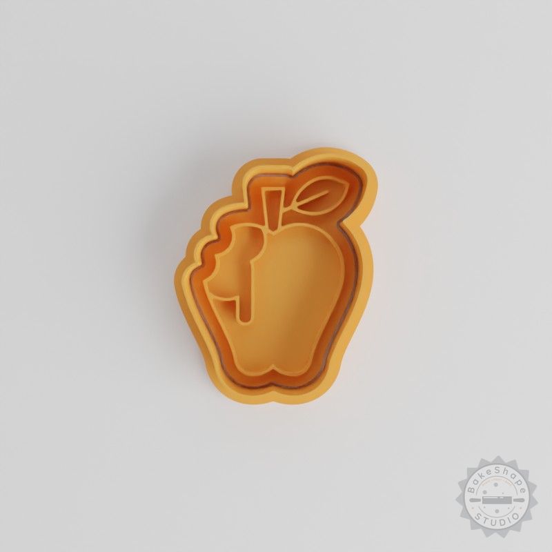 Poison Apple Cookie Cutter Set, 6-Piece, S/M/L Sizes, Perfect for Fondant, Halloween Baking