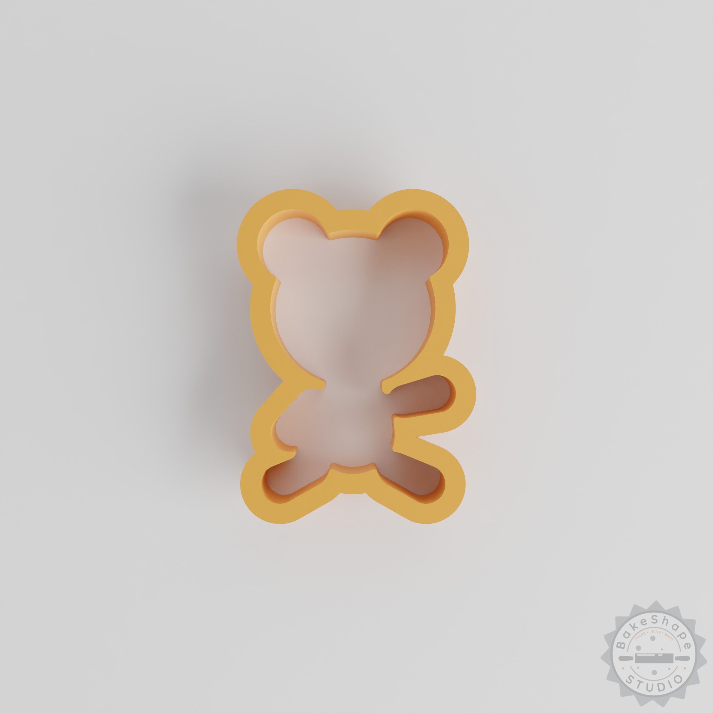 Teddy Bear Shape Cutter Set, 18 Sizes from 0.75" to 5.00", Cute Cookie, Fondant, Clay Tools