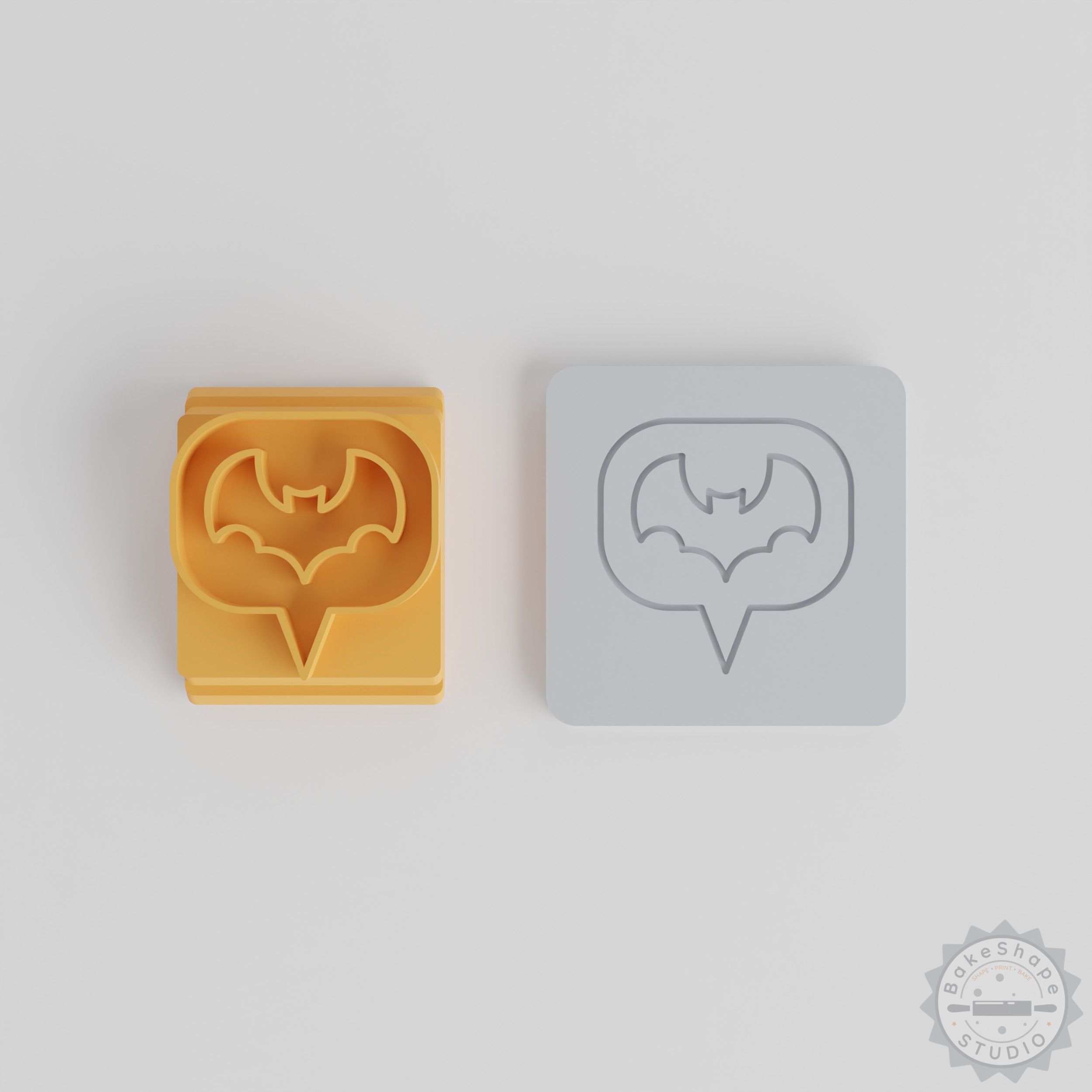 Halloween Stamp Tile Set, 5 Sizes Trick or Treat Designs for Fondant, Clay, Cookies