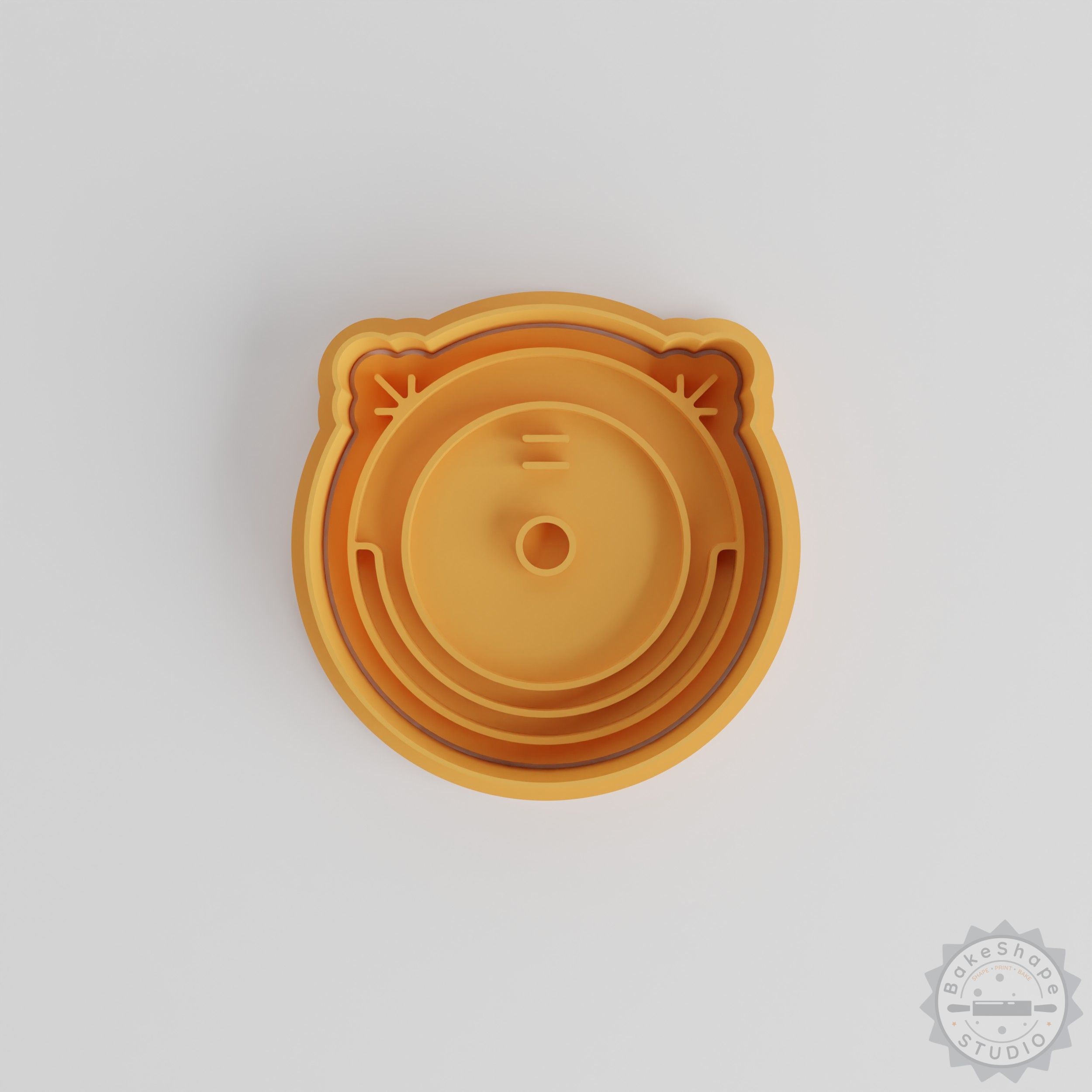 Versatile Robot Vacuum Cleaner, Cleaning Robot, Smart Auto Sweeper with Shape Cutter, Fondant & Cookie Stamp Set, S/M/L, 6 Pieces