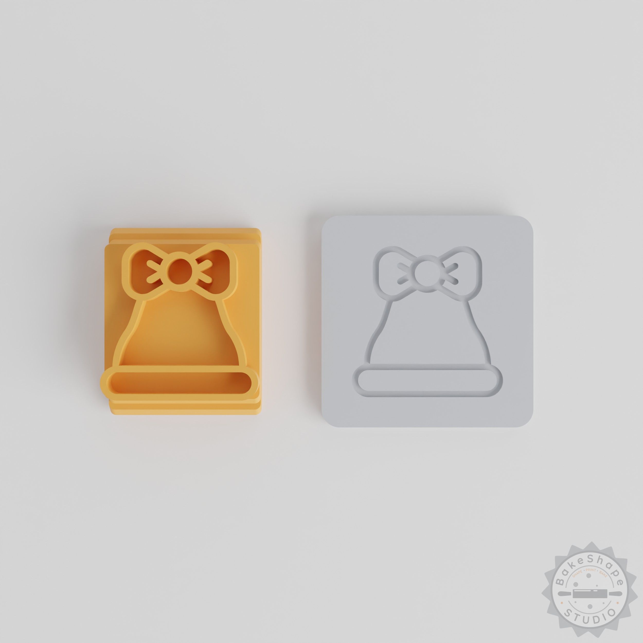 Party Hat Stamp Tile Set, 5 Sizes for Clay, Cookie, Fondant Crafting