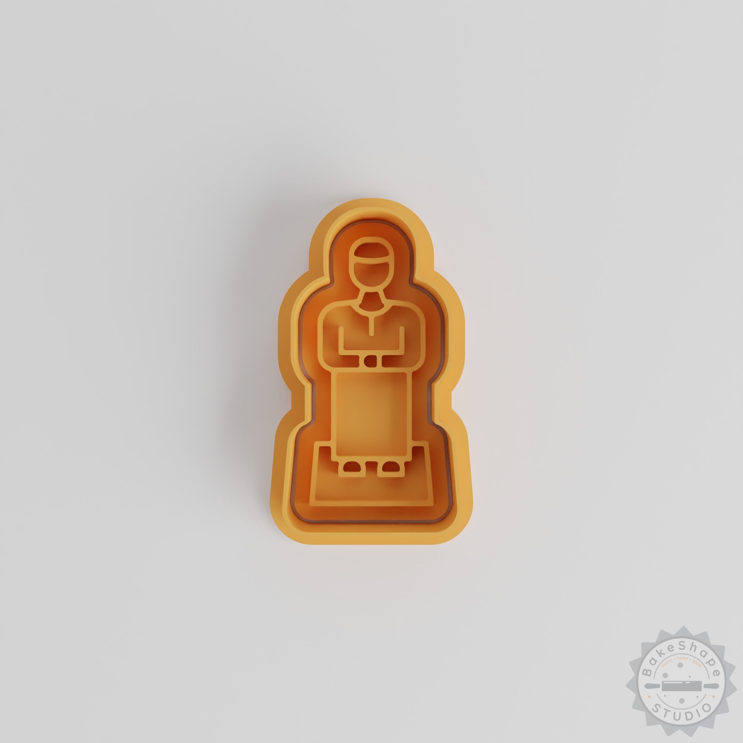 Islamic Prayer cookie cutters and stamps STL set with multiple sizes for 3D printing