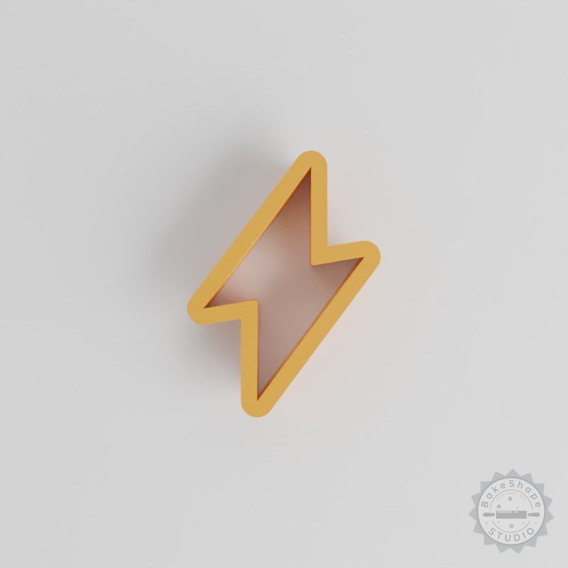 Lightning Bolt Shape Cutter Set, 18 Sizes for Cookies, Fondant, Clay – Fantasy, Wizard, Harry Potter Inspired
