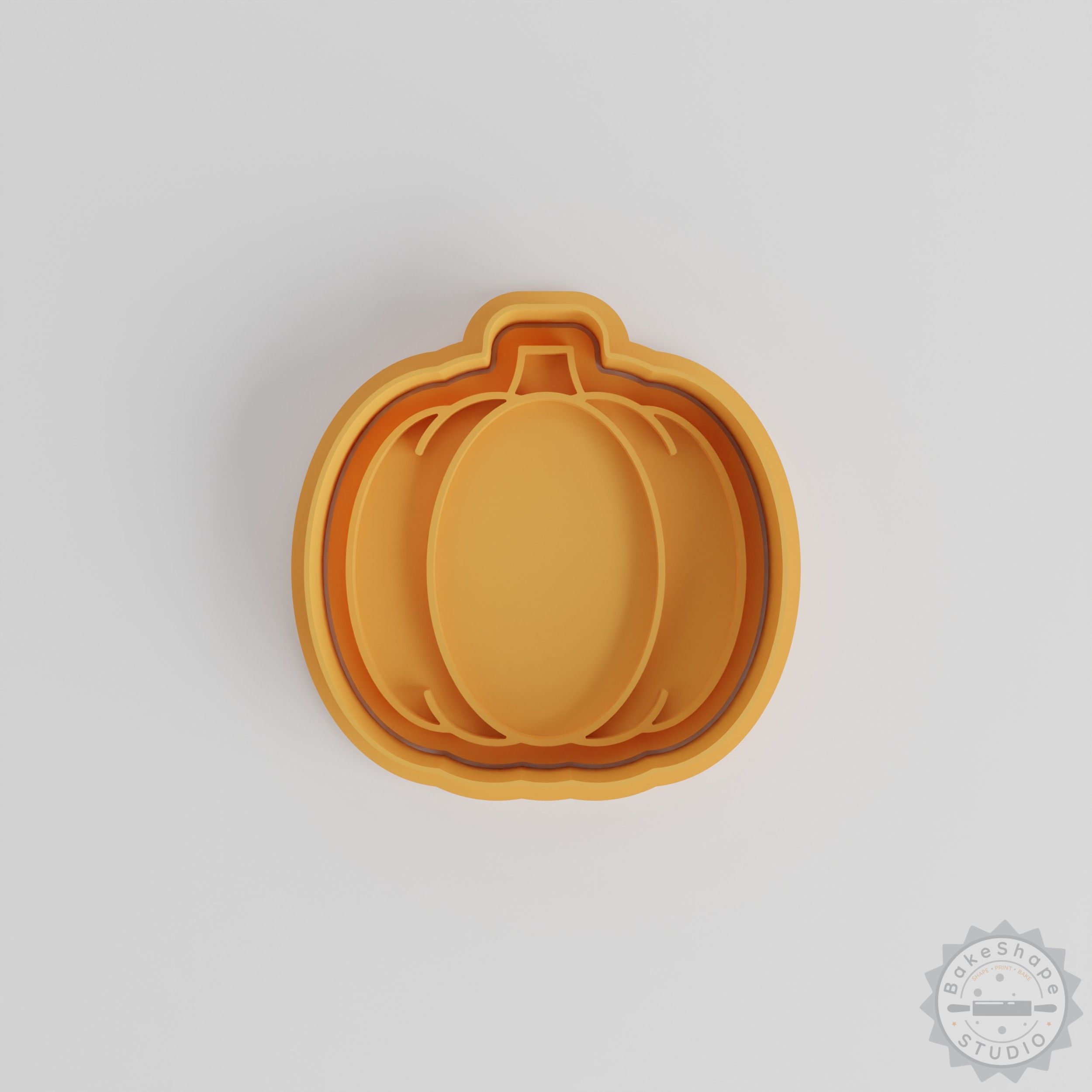 Pumpkin Cookie Cutter and Stamp Set, 6-Piece Halloween Party Baking Tools, Perfect for Cookies, Fondant, S/M/L Sizes