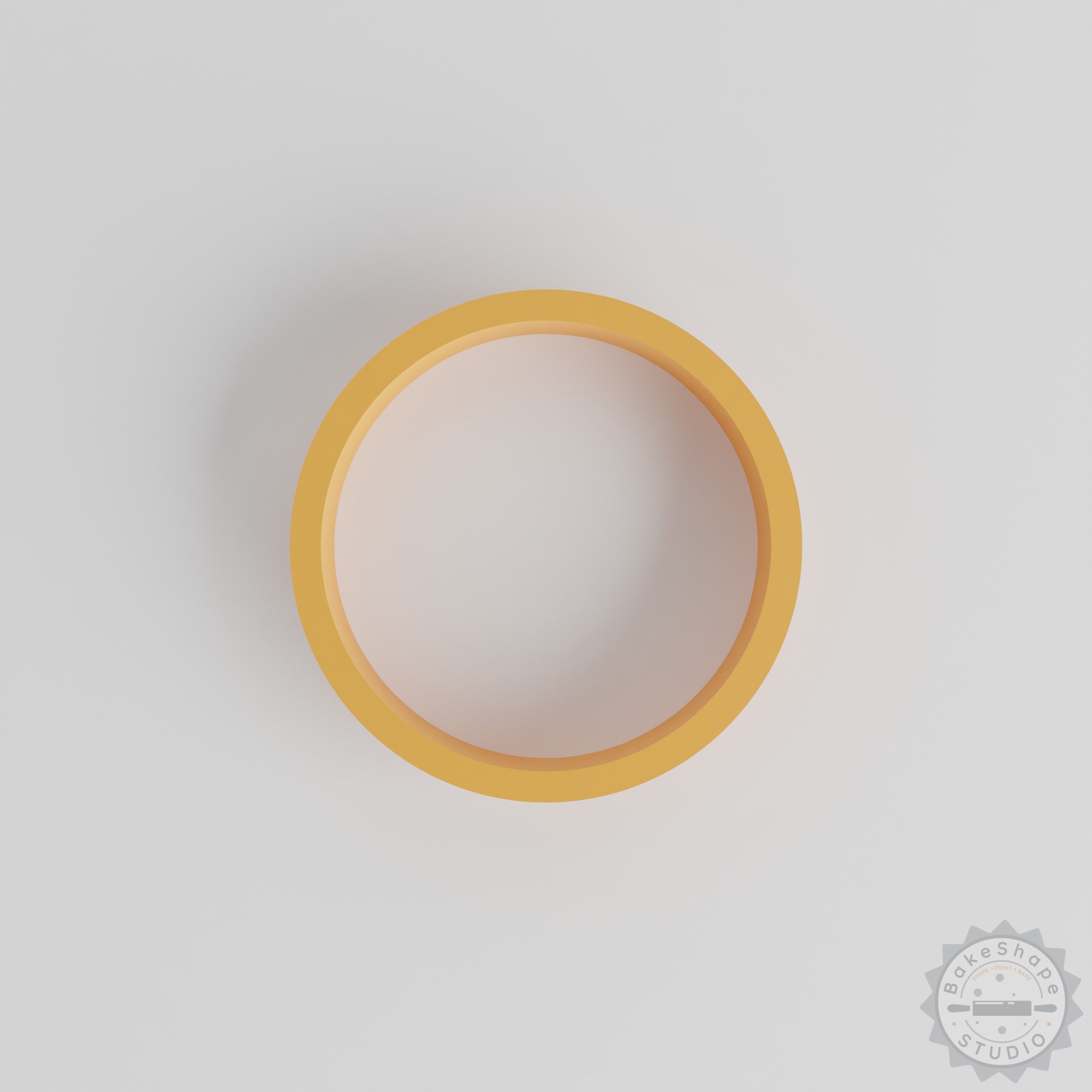 18-piece circle shape cutter set STL for 3D printing, perfect for cookies, fondant, and clay projects