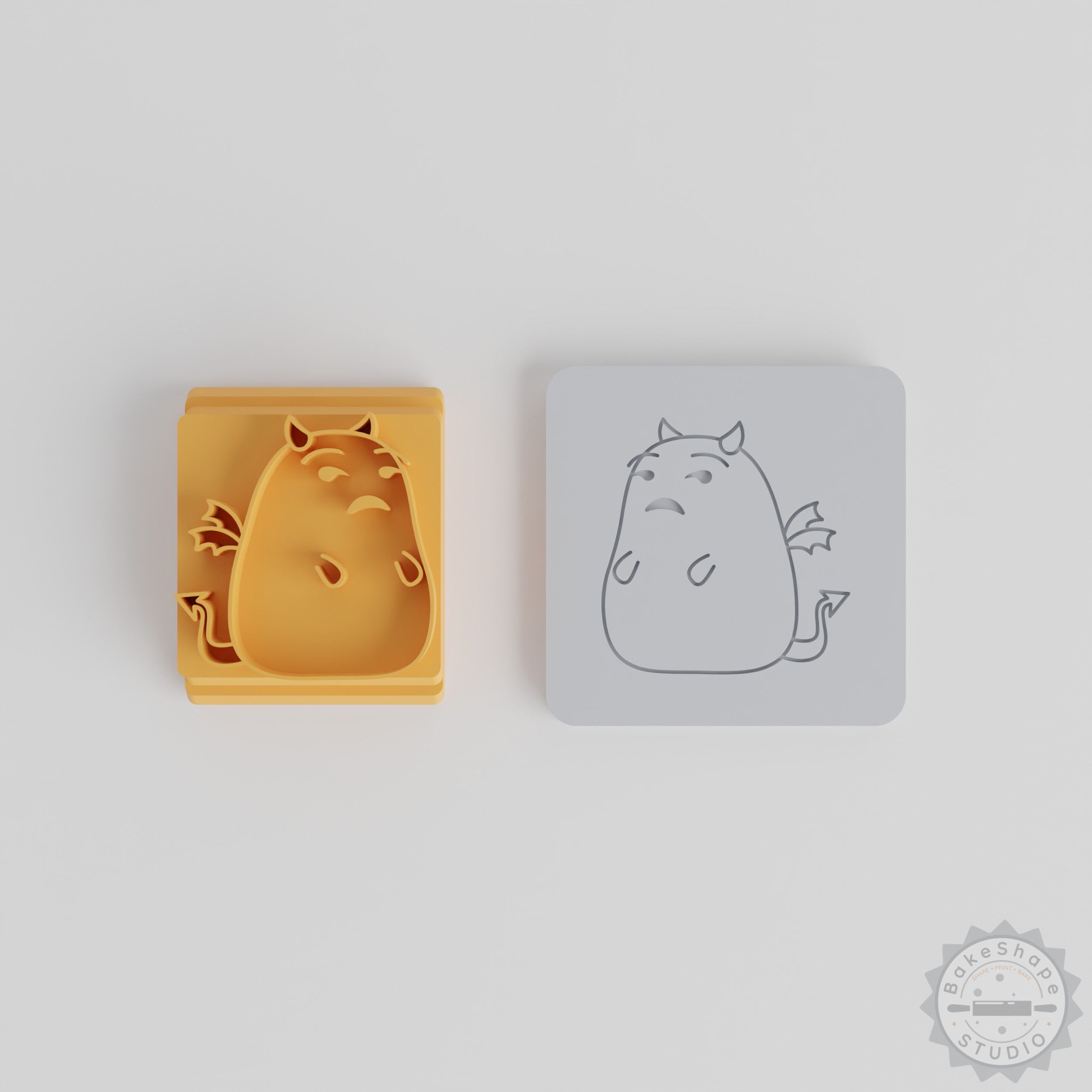 Unamused Stamp Tile Set, 5 Sizes for Clay, Cookies, Fondant, Crafting