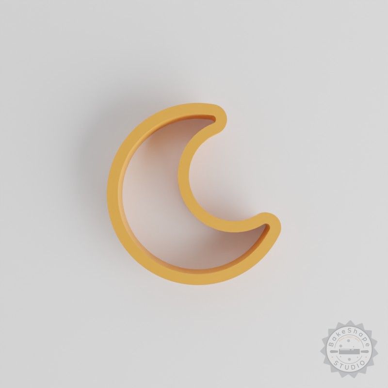 Crescent Shape Cutter Set, 18-Piece, Moon, Fondant, Clay, Cookie Sizes 0.75" - 5"