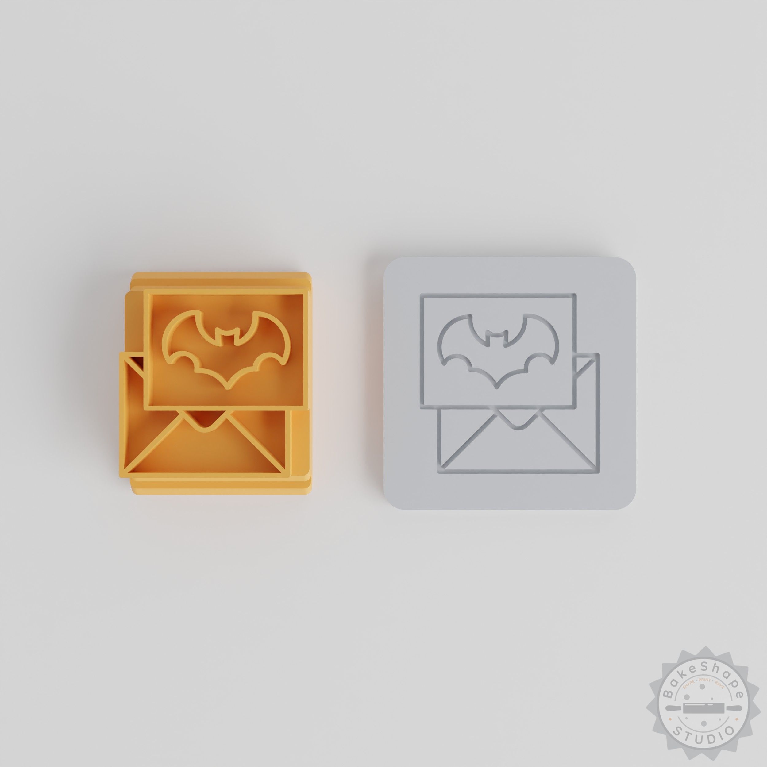 Halloween Theme Stamp Tile Set, 5 Designs, Perfect for Clay, Cookies, Fondant