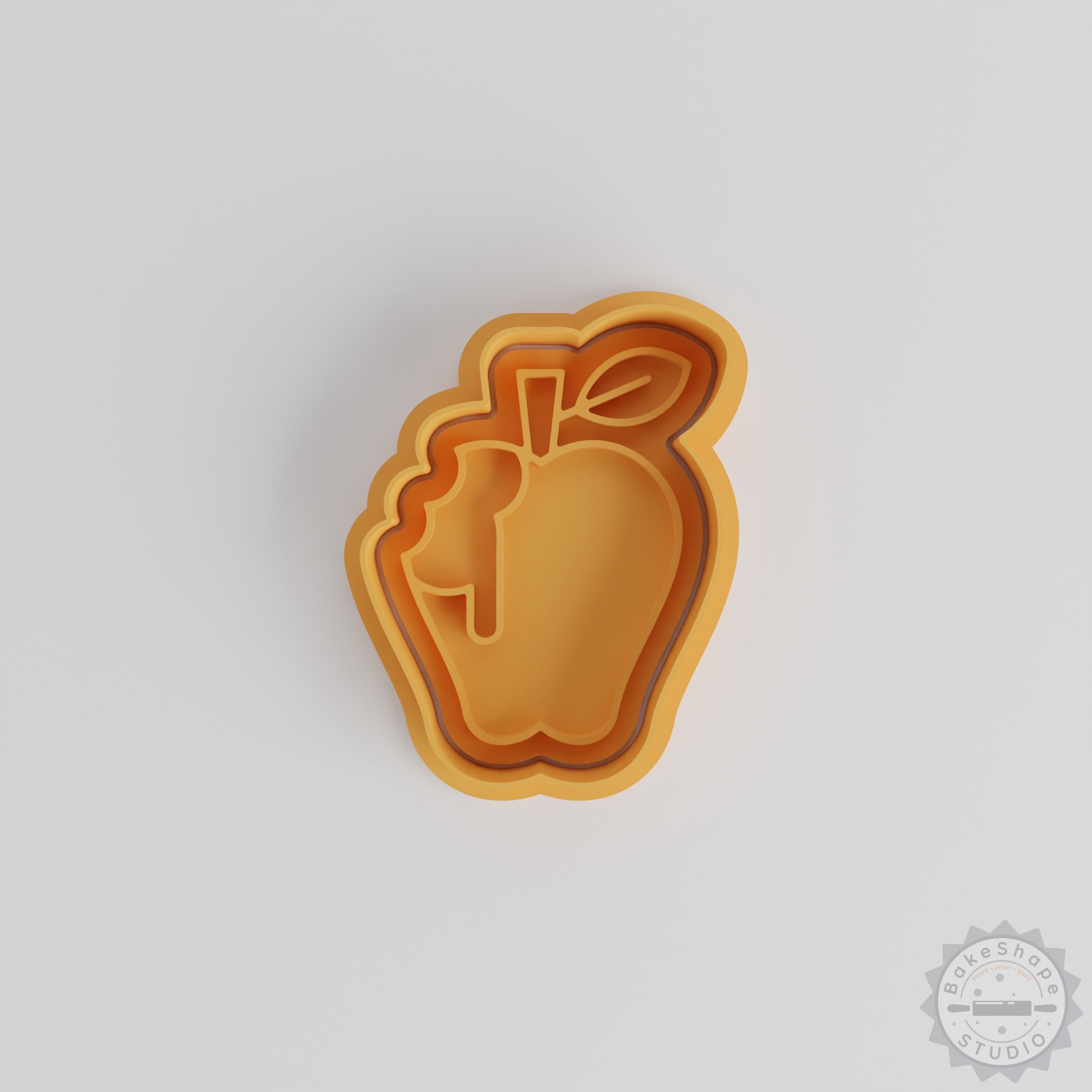 Poison Apple Cookie Cutter Set, 6-Piece, S/M/L Sizes, Perfect for Fondant, Halloween Baking