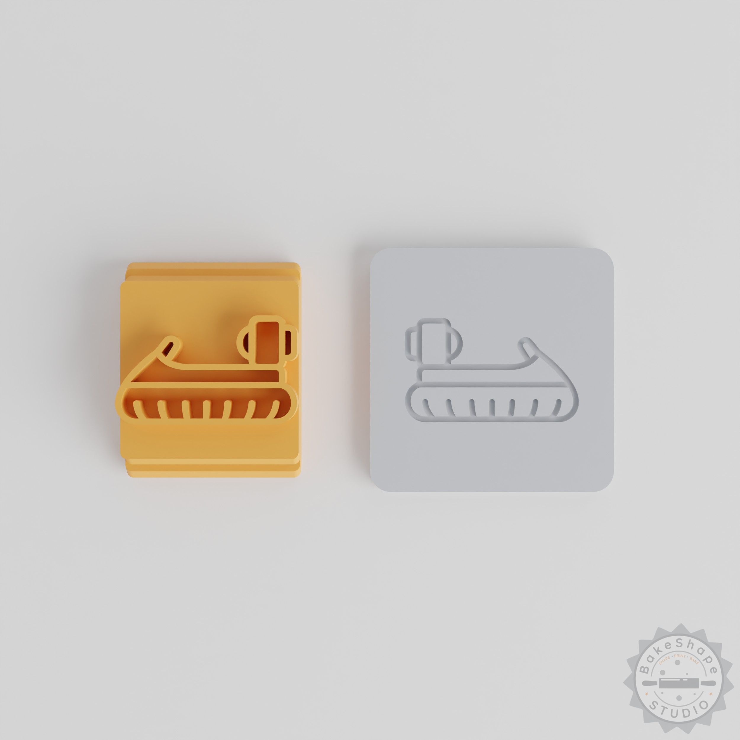 Hover Craft Set for Clay, Cookies, Fondant Stamp Tile, 5 Design Sizes 20-40 mm