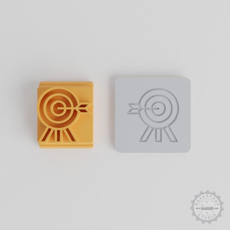 Target Clay Stamp Tile Set, 5 Motif Sizes for Clay, Cookies, and Fondant