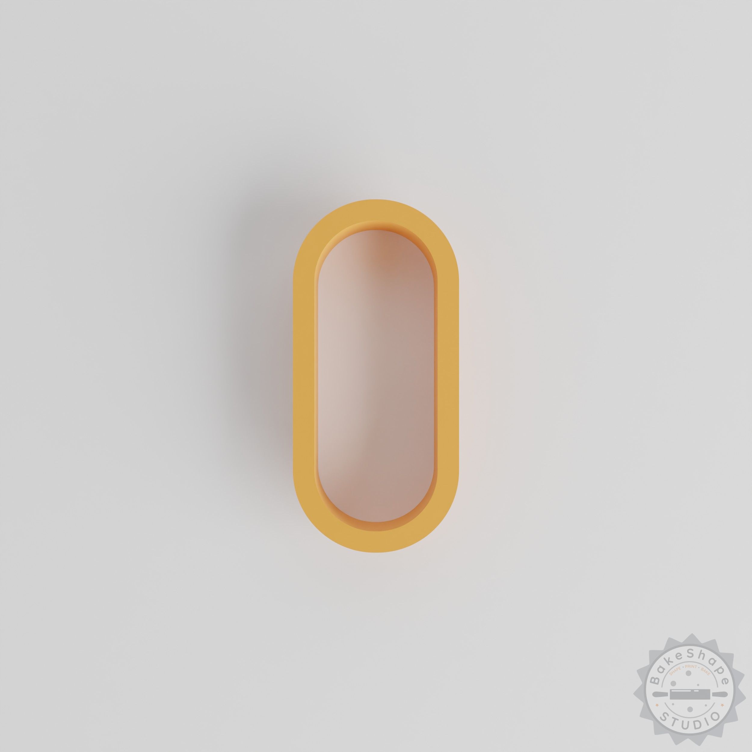 Rectangle shape cutter set with 18 sizes STL file for 3D printing geometric cookie and fondant cutting tools