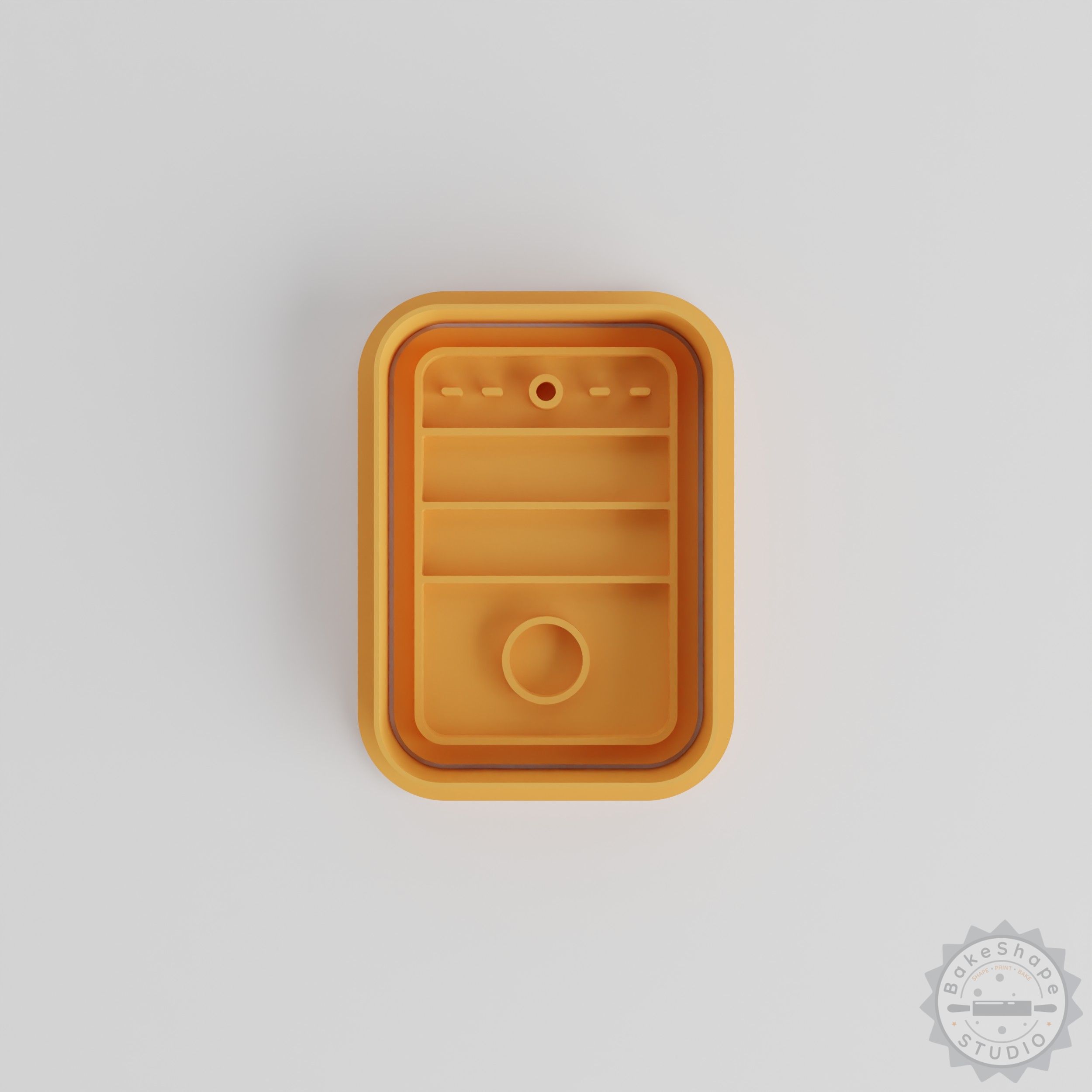 Computer Shape Cutter and Stamp Set, 6-Piece Cookie and Fondant Tool Collection