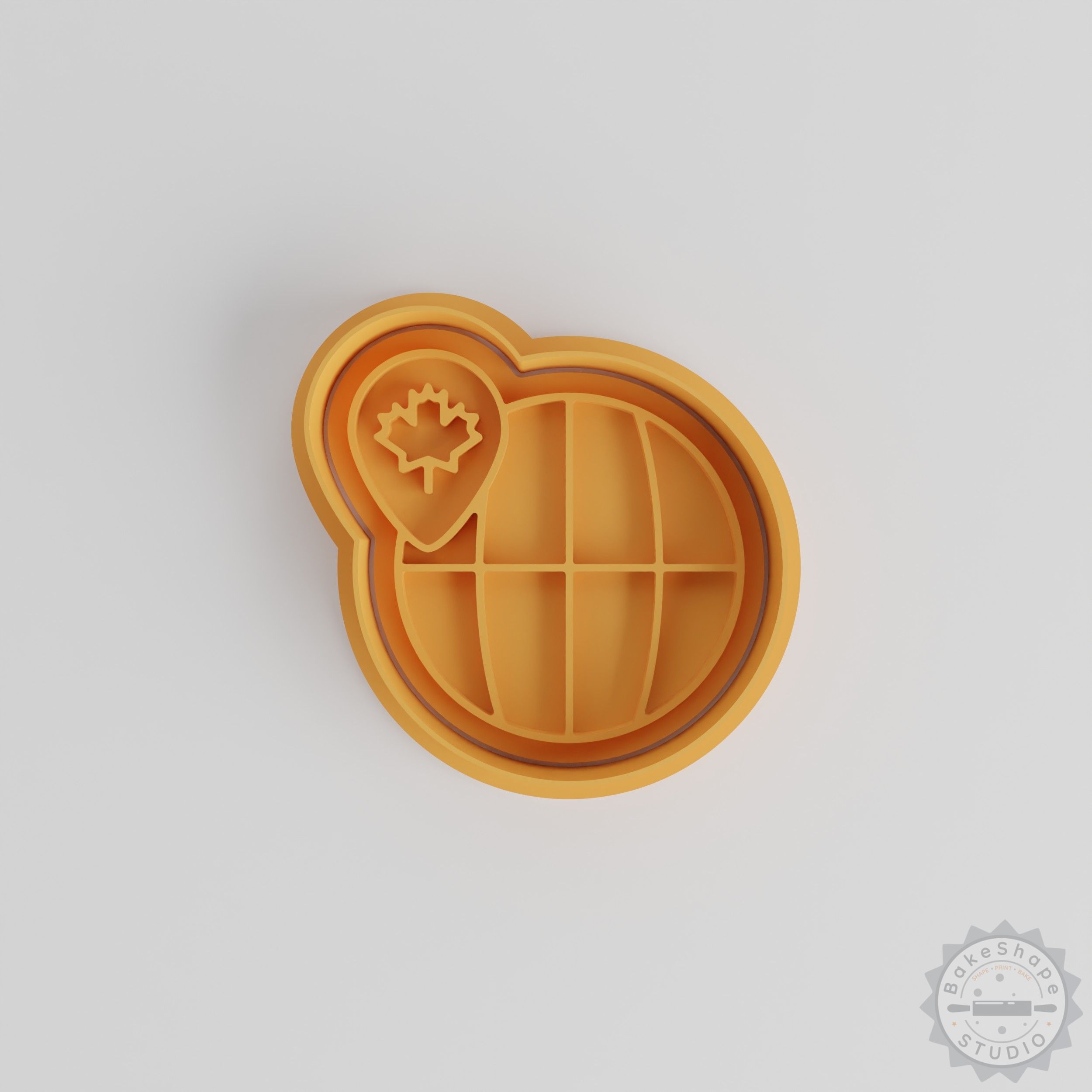 Globe Cookie Cutter and Stamp Set, 6-Piece, Perfect for Cookies and Fondant, S/M/L Sizes