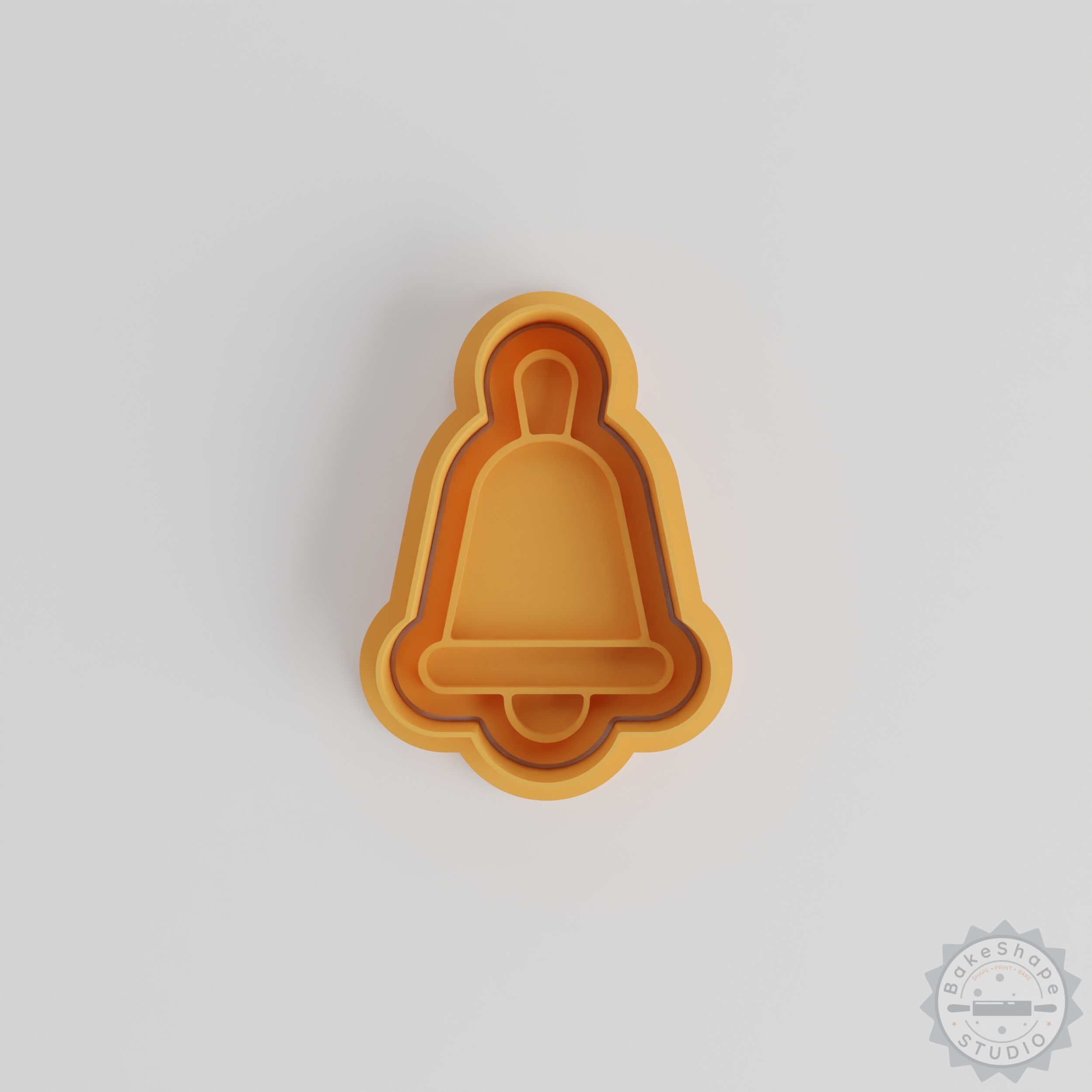 Bell Cookie Cutter and Stamp Set, 6-Piece, Perfect for Cookies and Fondant, S/M/L Sizes, Celebration Theme
