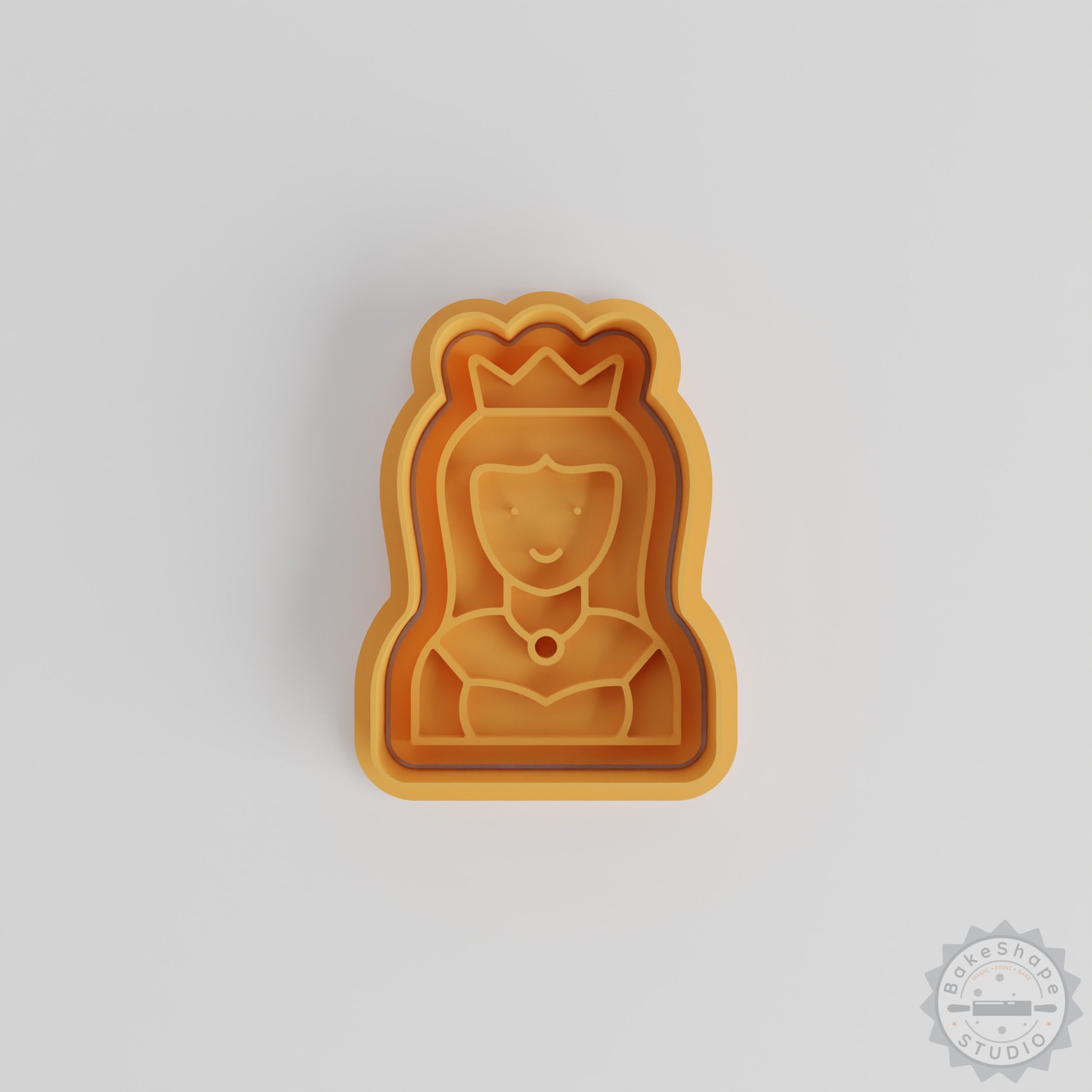 Queen Cookie Cutter & Stamp Set, 6-Piece, Royal Crown & Regal Tiara, S/M/L Sizes, Perfect for Cookies and Fondant
