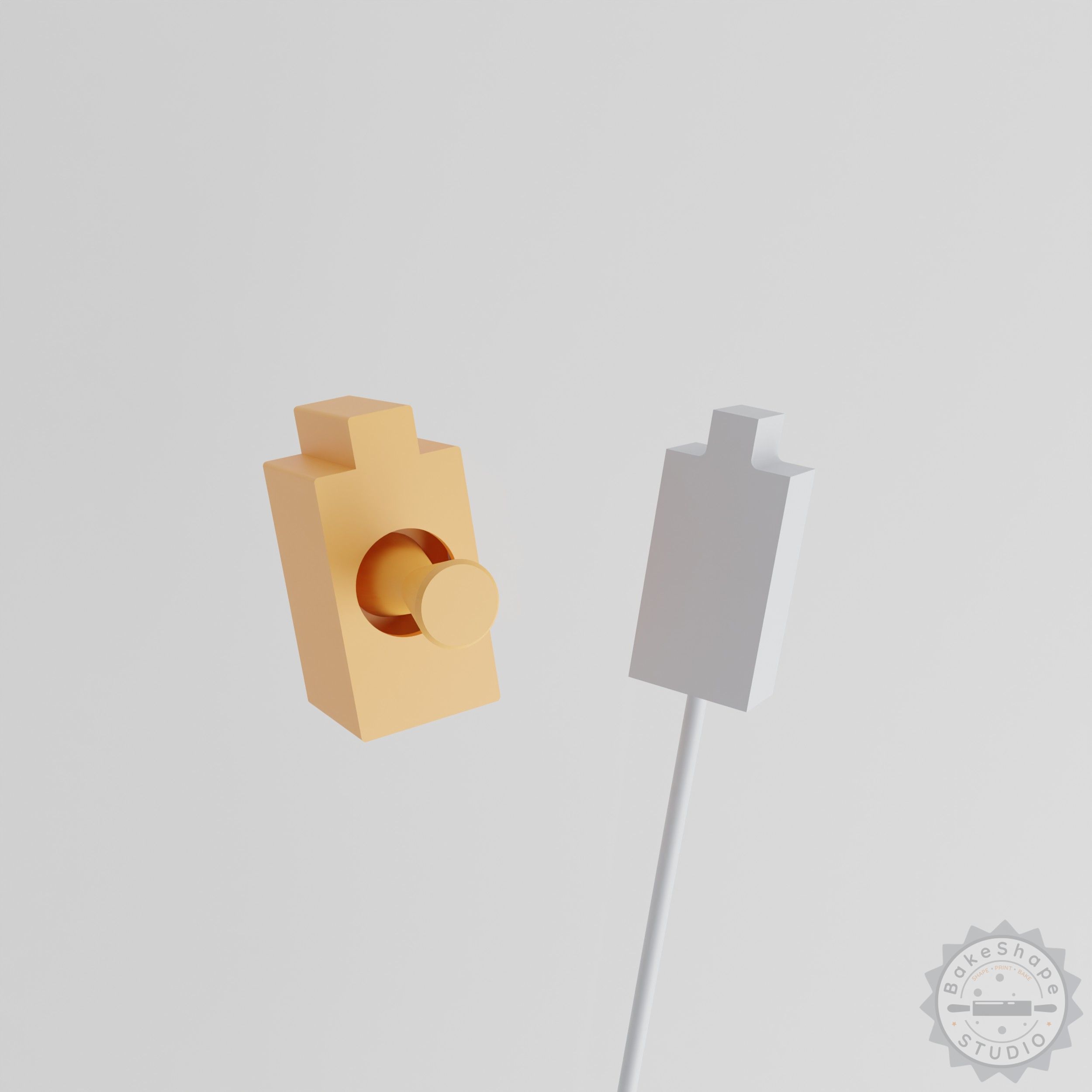 Battery, Cake Pop Mold with 2-Piece Design, Energy Pack