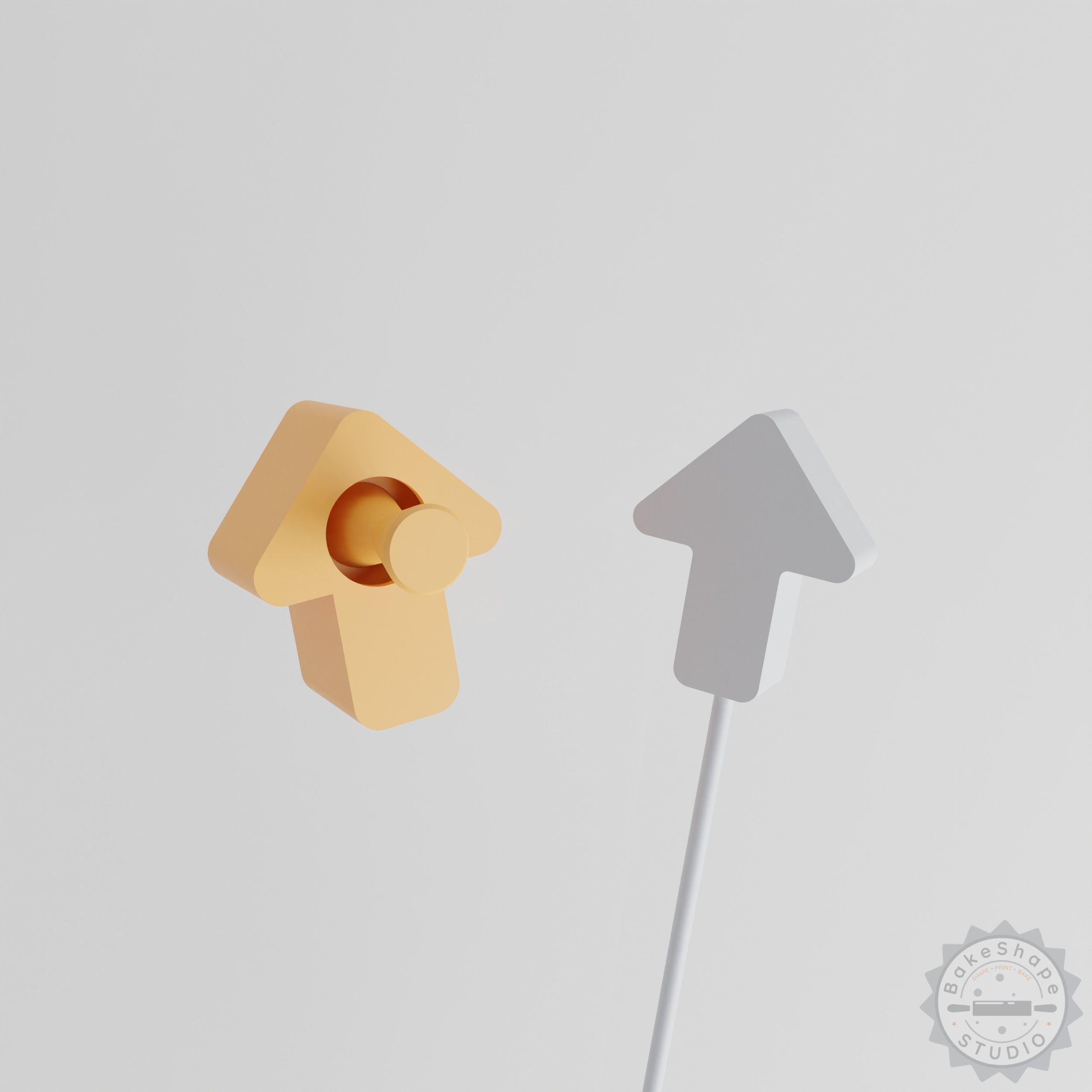Arrow Cake Pop Mold 2-Piece Set, Perfect for Direction-Themed Baking