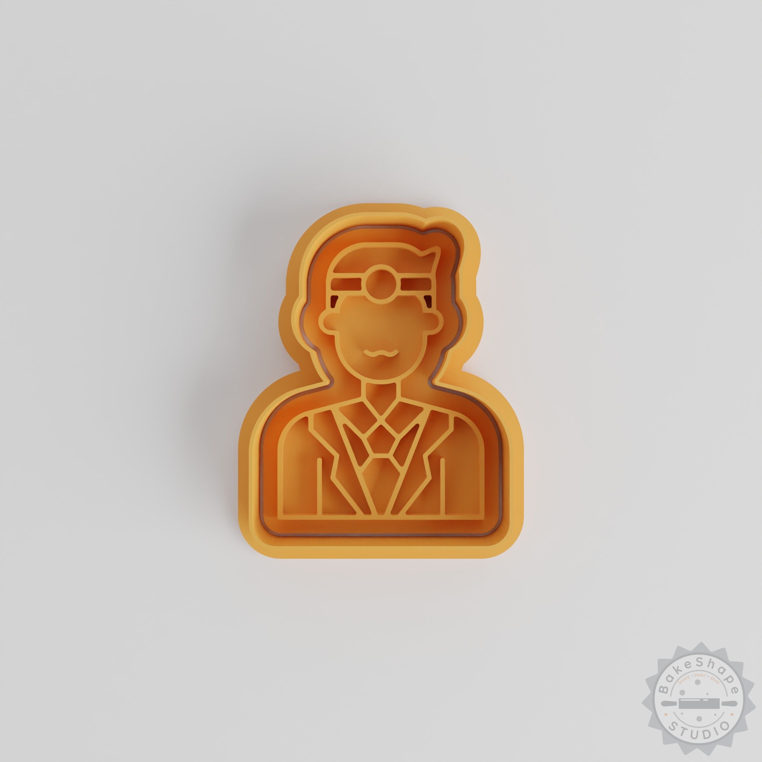 Doctor Cookie Cutter and Stamp Set, 6 Piece, Includes 3 Sizes, Perfect for Fondant and Cookies