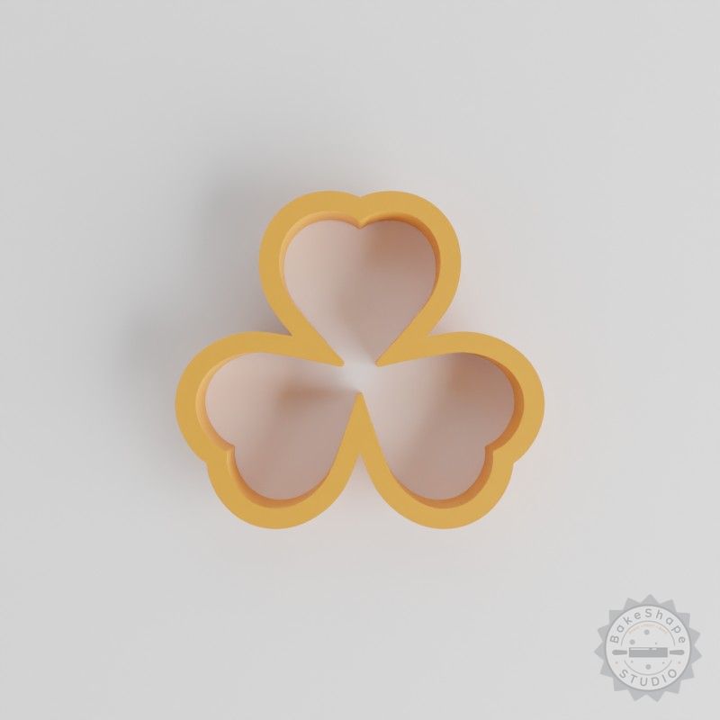 Three Leaf Clover Shape Cutter Set, 18 Sizes 0.75"-5.00", Perfect for Cookies, Fondant, Clay, Lucky Clover, Shamrock Design