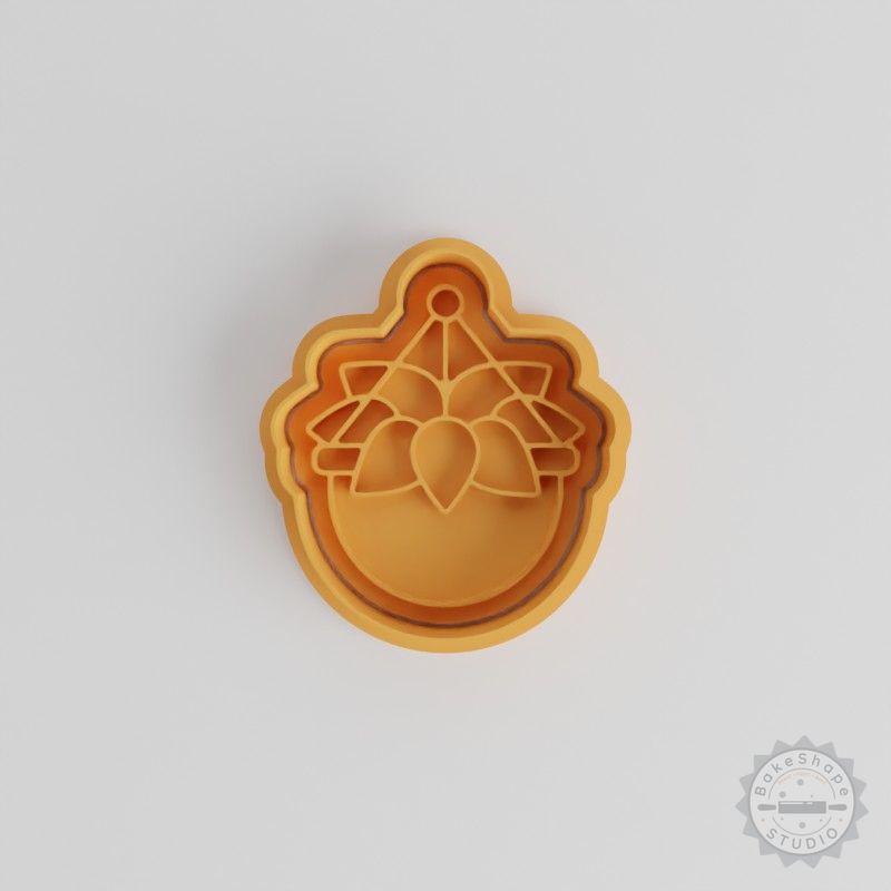Hanging Plant Cookie Cutter Set with Stamp, S/M/L Sizes, 6-Piece Pack