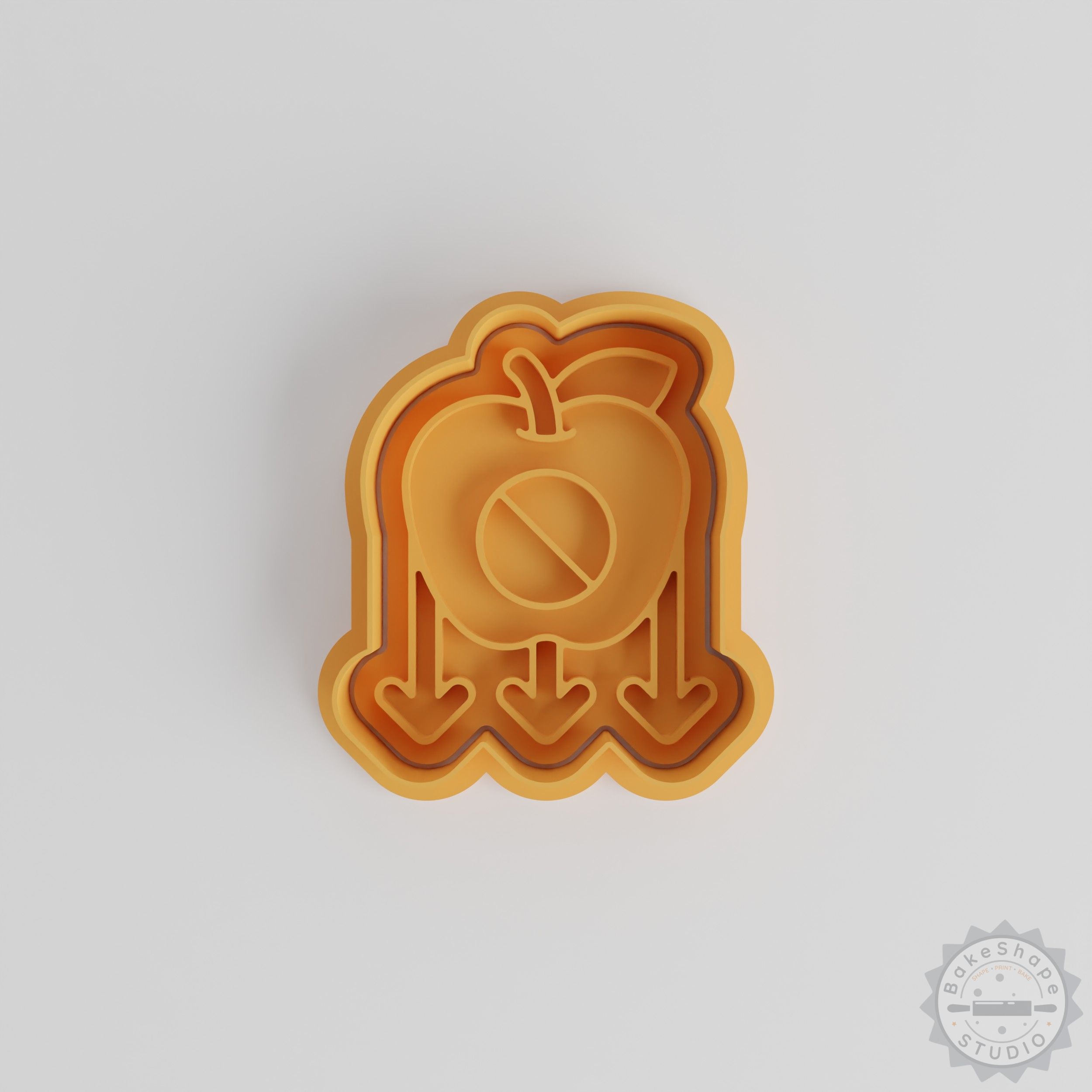 Space-Themed Cookie Cutter and Stamp Set, No Gravity Design, 6-Piece, S/M/L