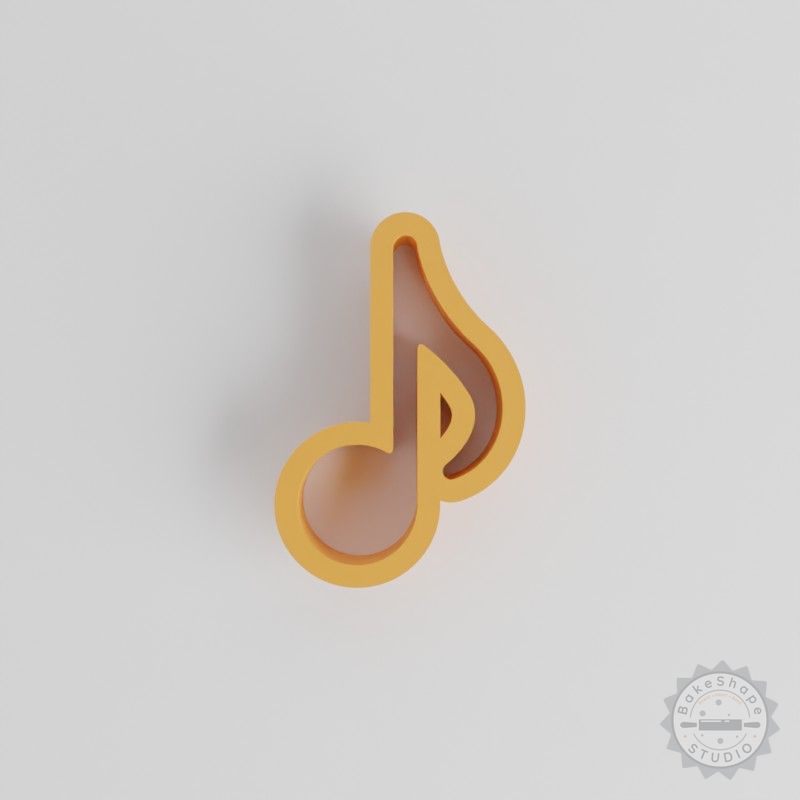 Music Note Shape Cutter Set, 18-Piece, 0.75"-5" Sizes, Perfect for Cookies, Fondant, Clay