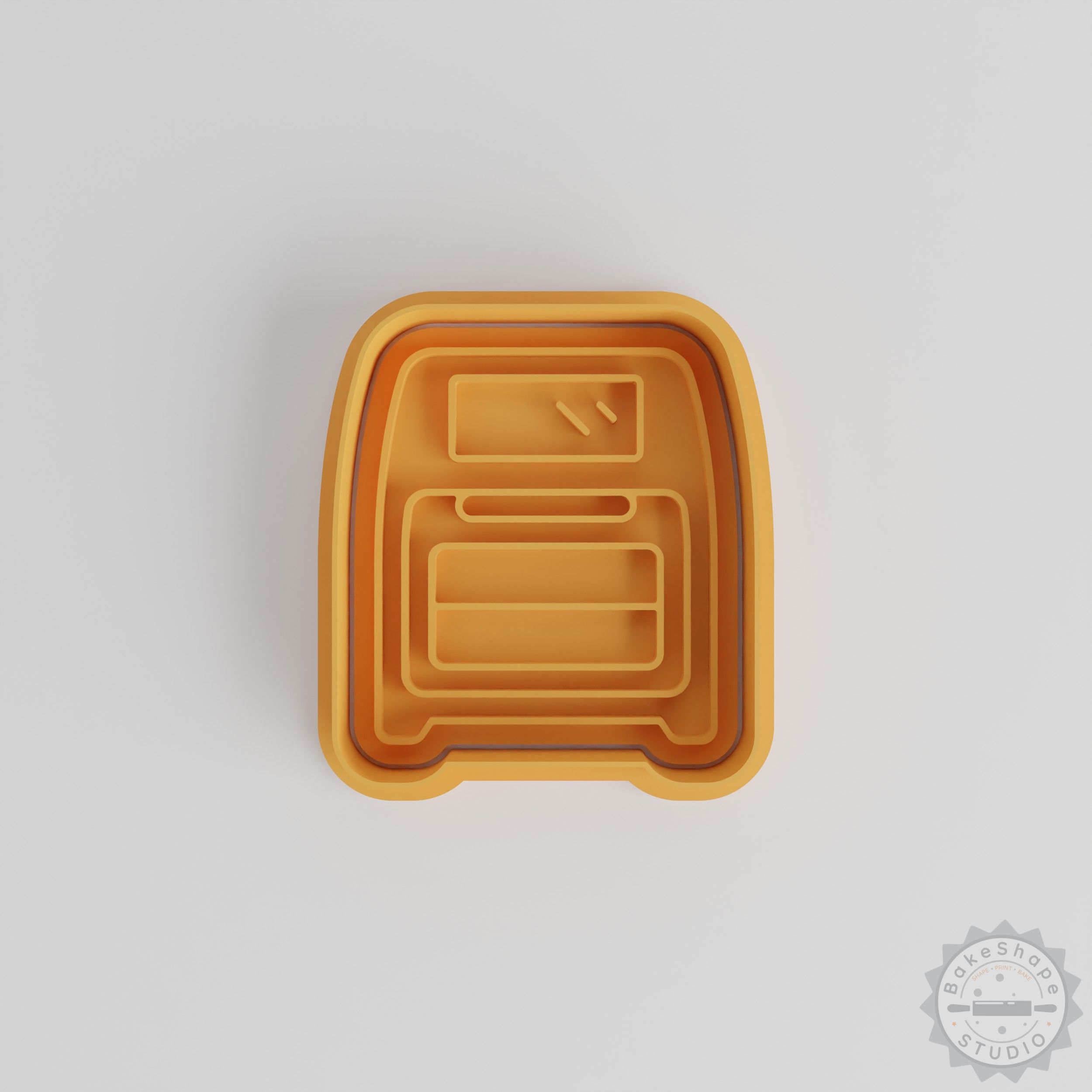 Air Fryer Machine, 6-Piece Shape Cutter & Stamp Set, Perfect for Cookies & Fondant, Includes S/M/L Sizes