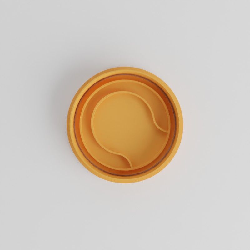 Tennis Cookie Cutter Set, Shape Cutter and Stamp for Cookies and Fondant, Sports Ball Design, 3 Sizes S/M/L