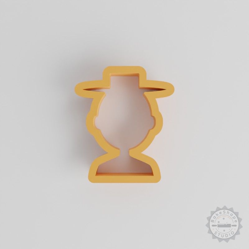 Human Shape Cutter Set, 18-Piece Cookie, Fondant, Clay Cutter Collection, Sizes 0.75" to 5"