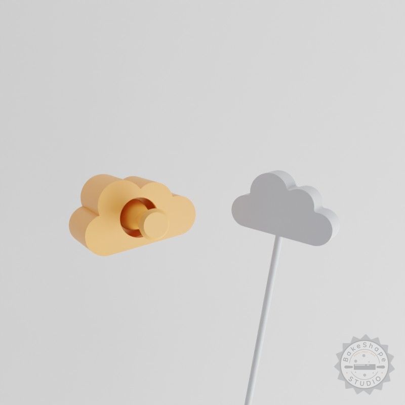 Cloud Cake Pop Mold Set with Weather Design