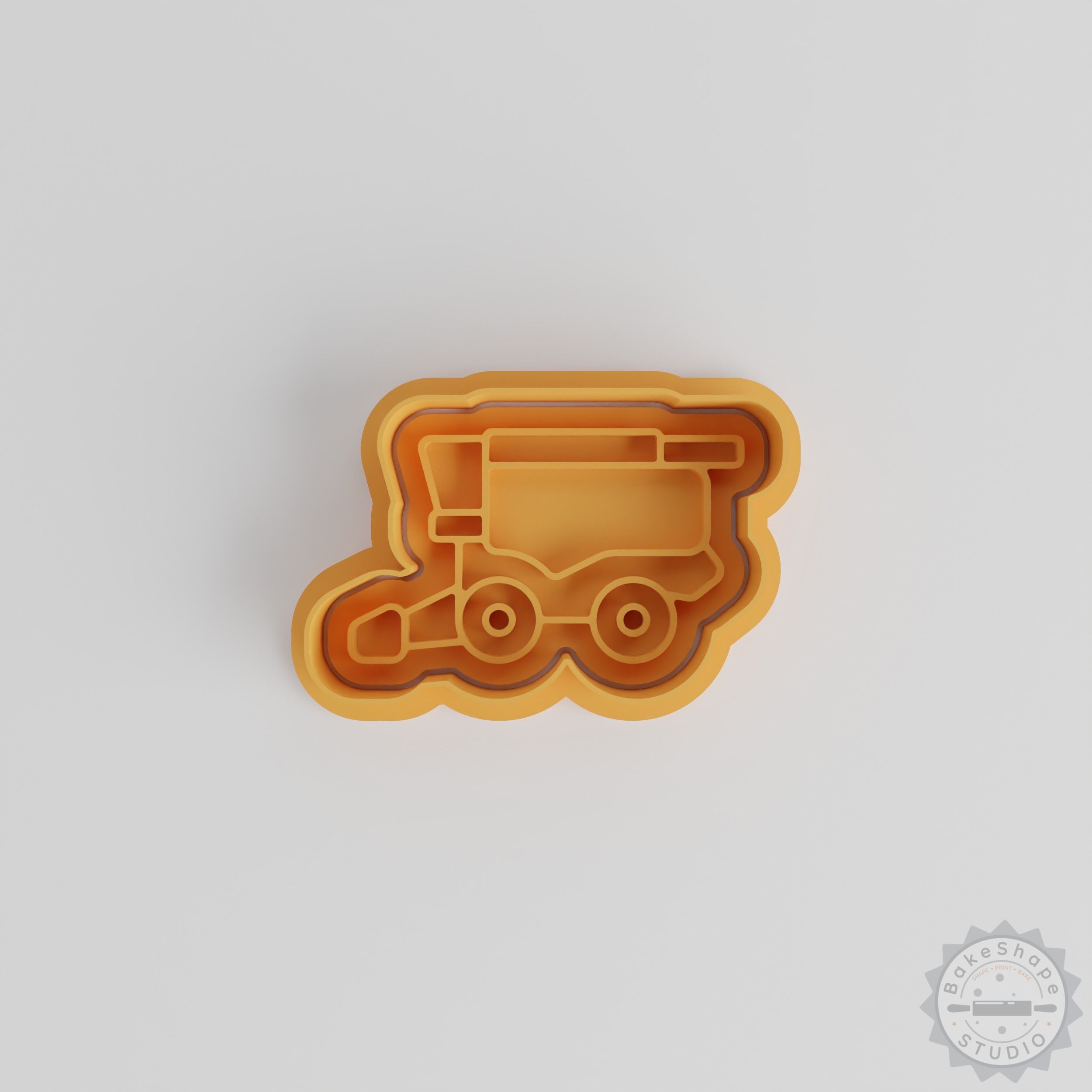 Farm Harvester Cookie Cutter and Stamp Set, 6-Piece for Cookies and Fondant, 3 Sizes