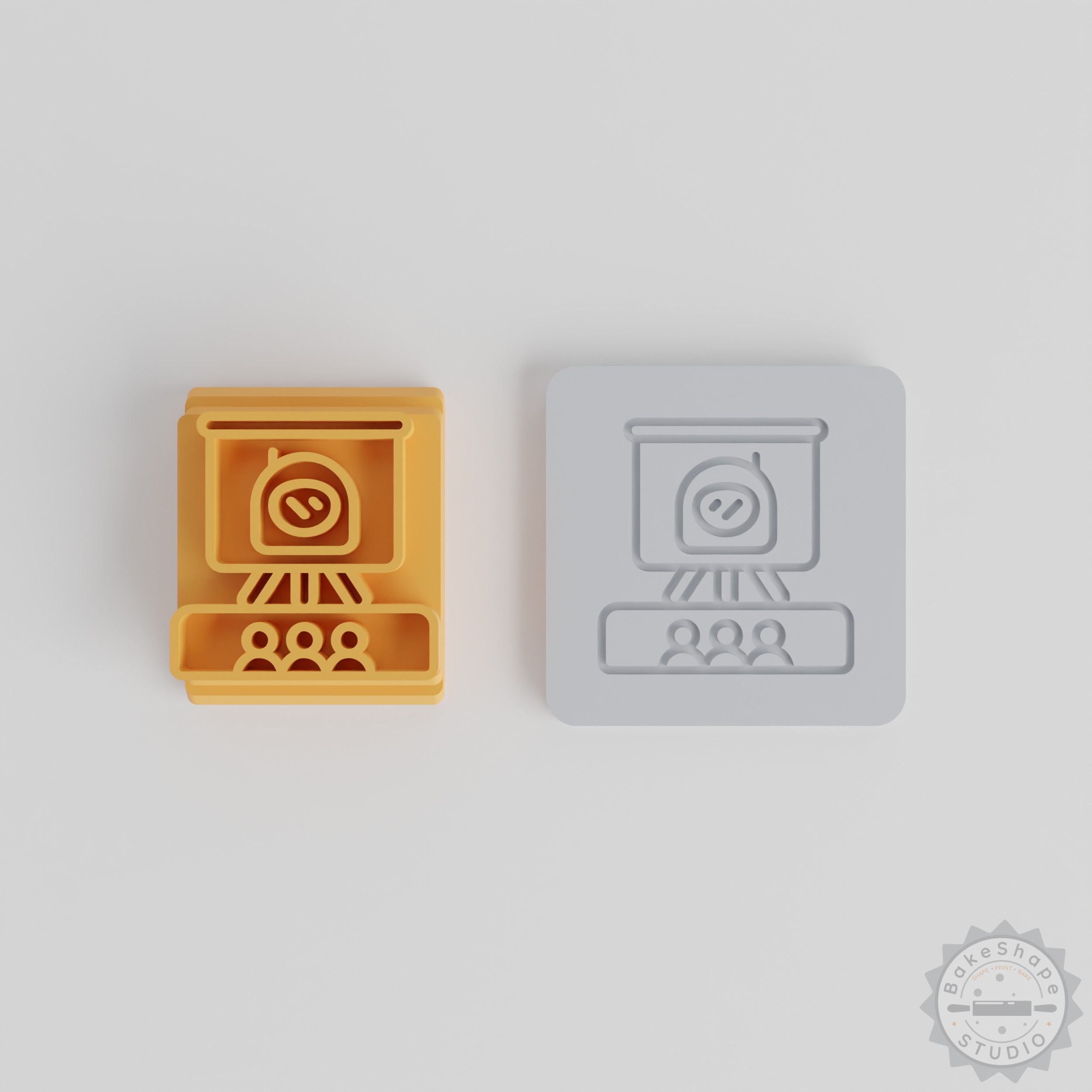 Astronaut Training Stamp Tile Set, 5 Sizes, Perfect for Clay and Soft Materials