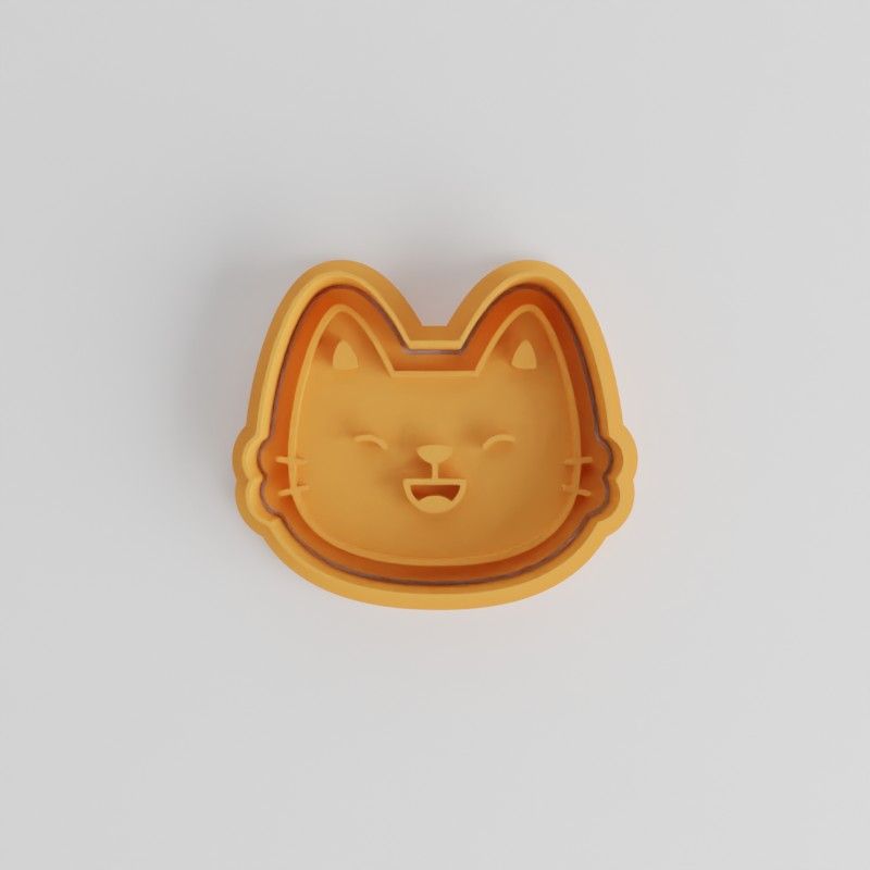 Laughing Cookie Stamp & Cutter Set, 6-Piece, Perfect for Fondant, Includes S/M/L Sizes