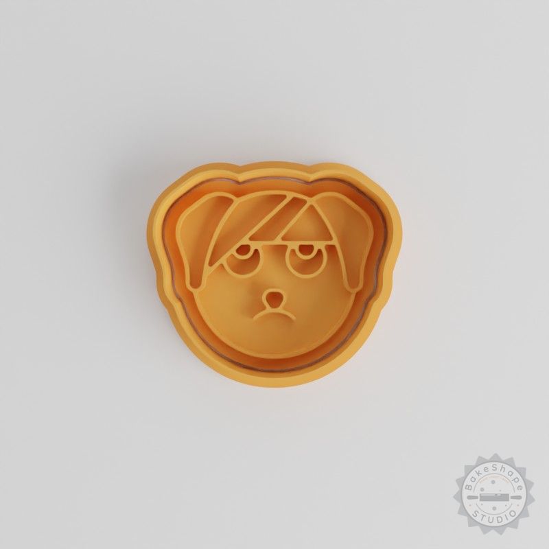 Dog Injury Cookie Cutter & Stamp Set, 6-Piece, Perfect for Cookies & Fondant, Includes S/M/L Sizes