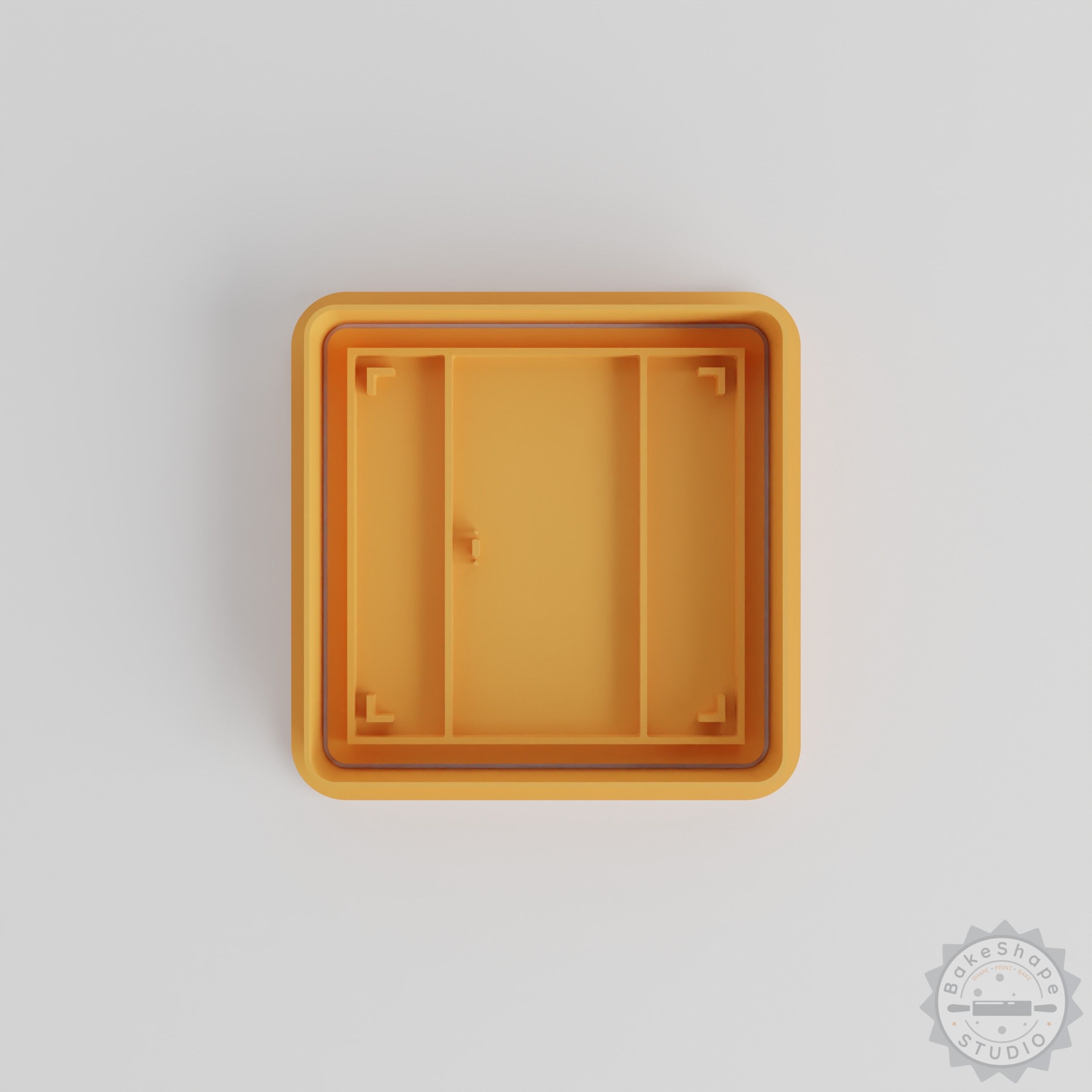 6-Piece Door Shape Cookie Cutter & Stamp Set, Home Baking, S/M/L Sizes