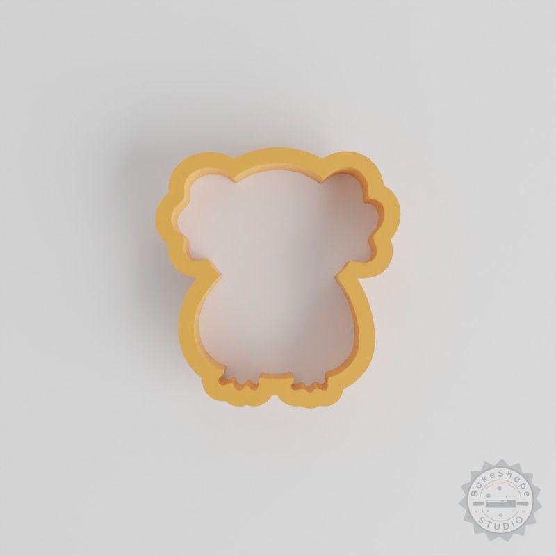 Koala Shape Cutter Set, Cookie Fondant Clay Cutter, 18 Sizes 0.75"-5.00", Cute Wildlife Animal Design