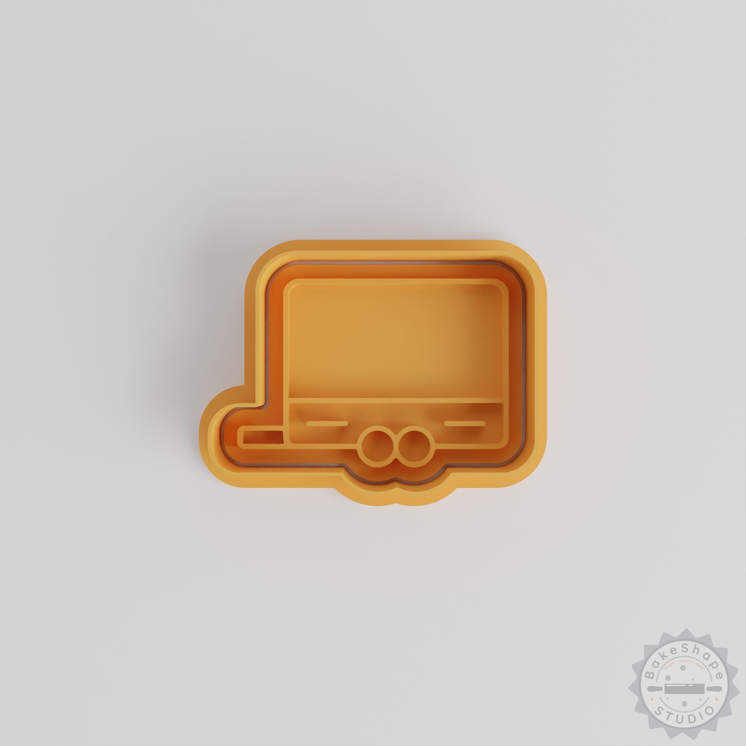 Cookie Cutter and Stamp Set, Vehicle Designs, 6 Pieces, Perfect for Fondant, S/M/L Sizes