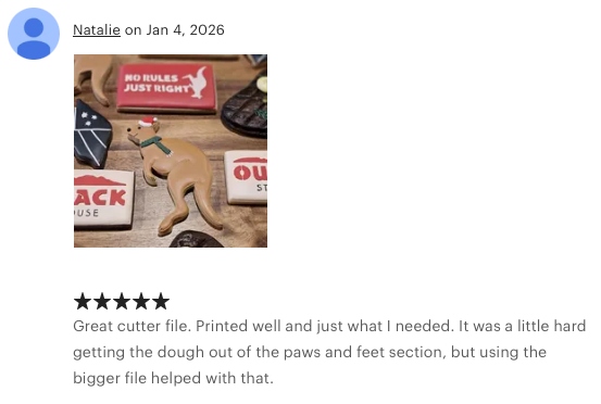 Customer proof for Natalie