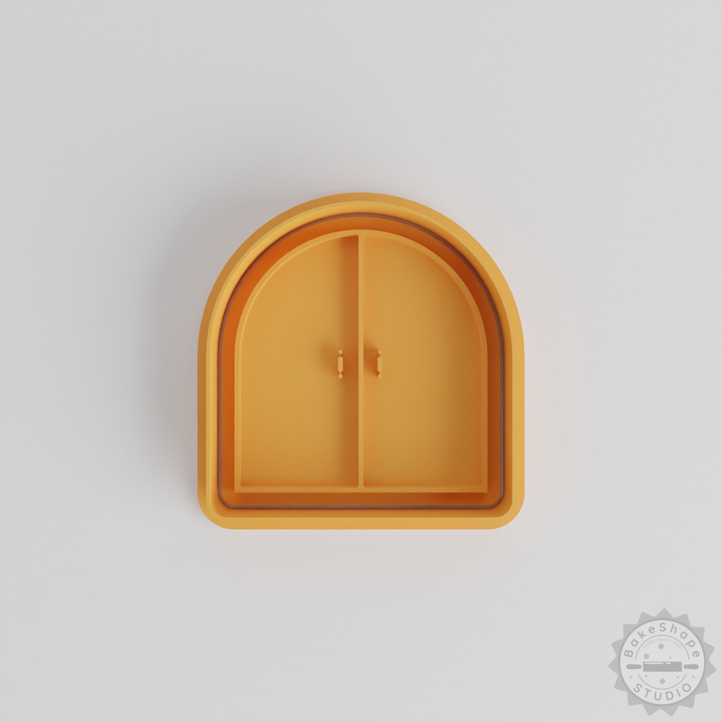 Cookie Door Cutter & Stamp Set, 6-Piece, S/M/L Sizes, Perfect for Cookies & Fondant