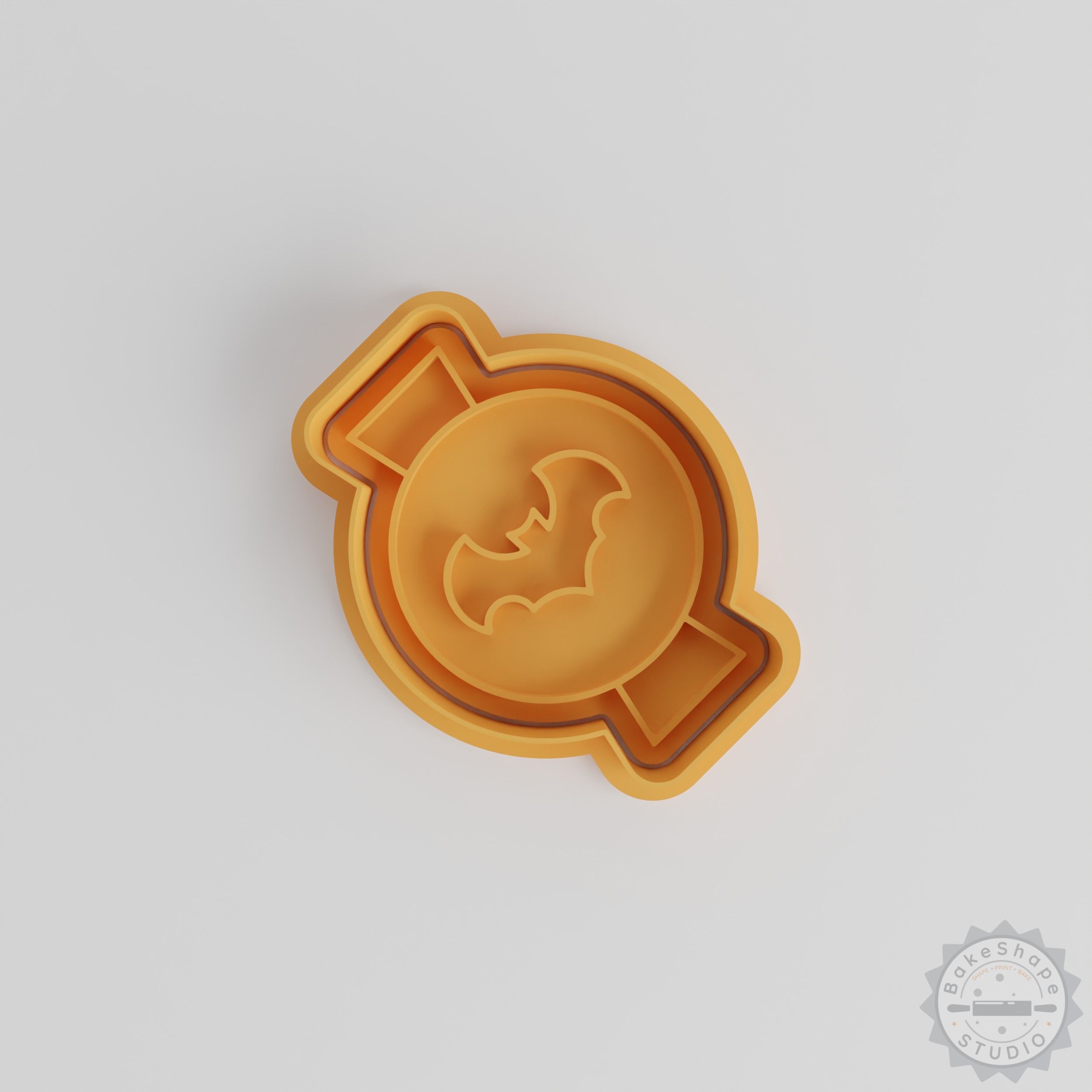Candy Shape Cutter & Stamp Set, Perfect for Cookies & Fondant, Halloween Sweet Treats, 3 Sizes